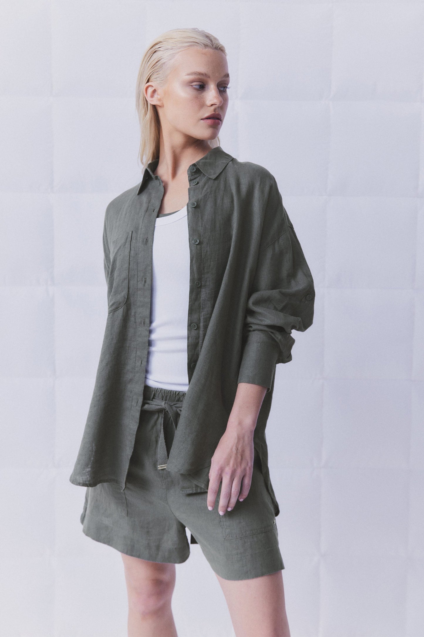 D-Luxe Linen Shirt
