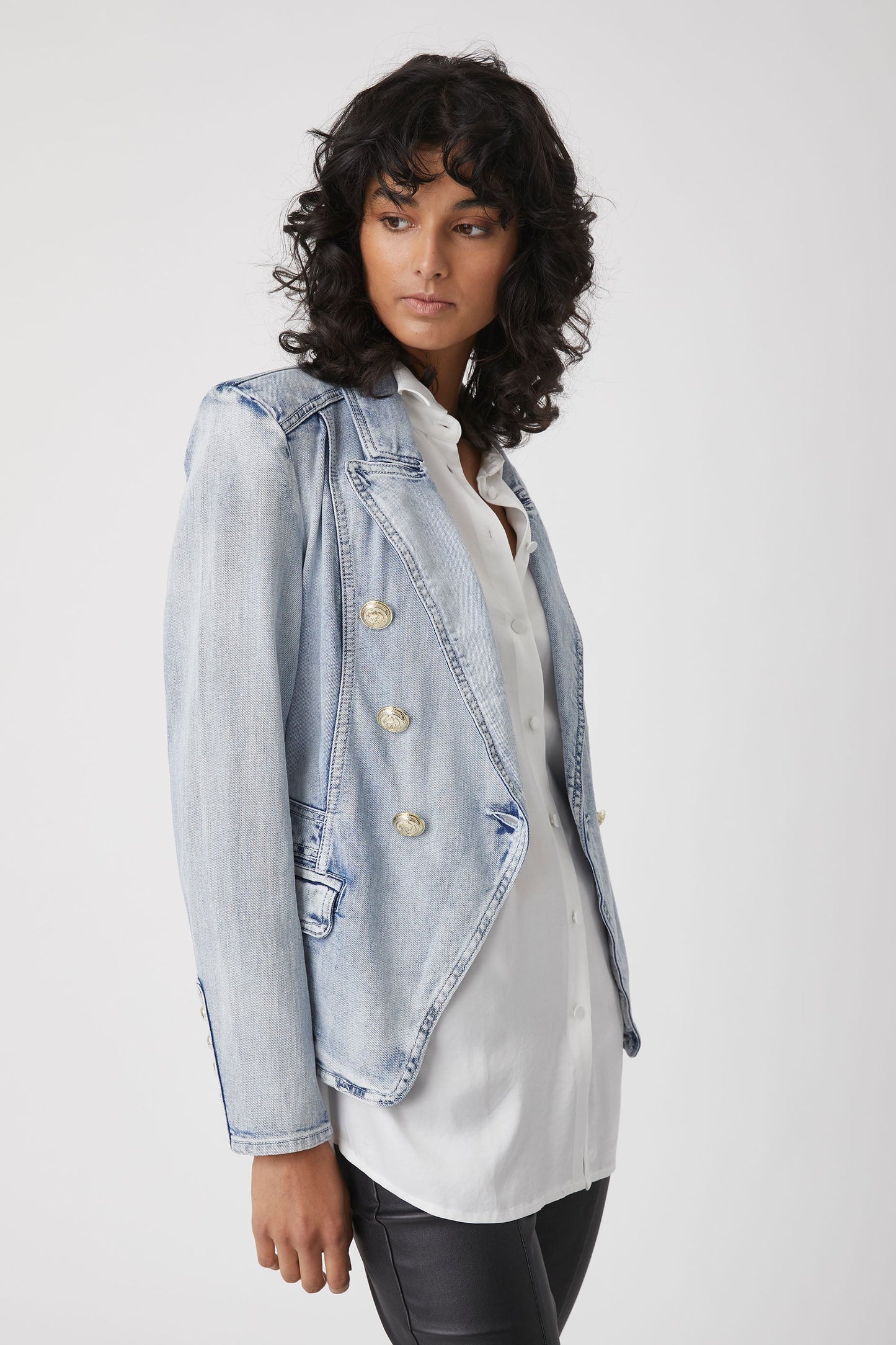 Ellen Denim Blazer