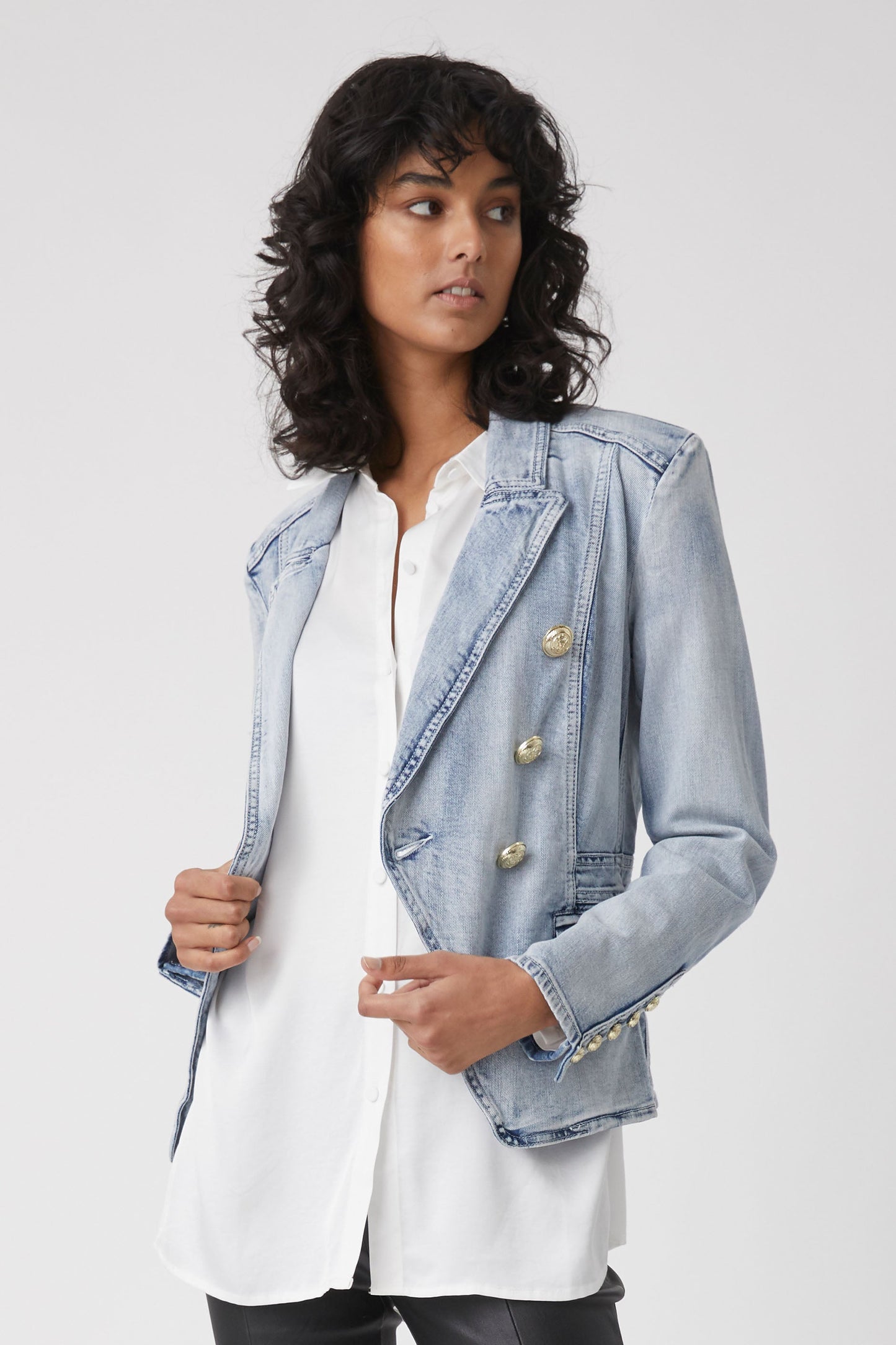 Ellen Denim Blazer