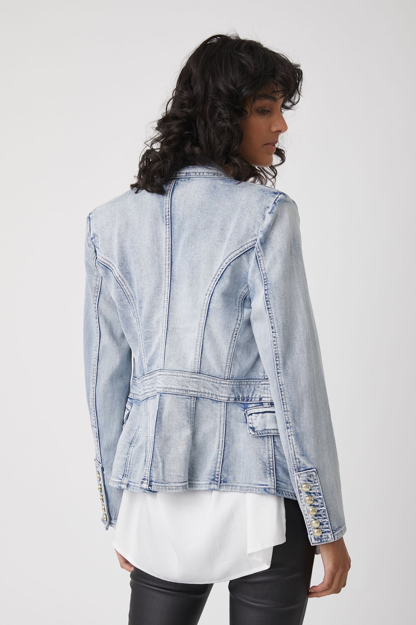 Ellen Denim Blazer
