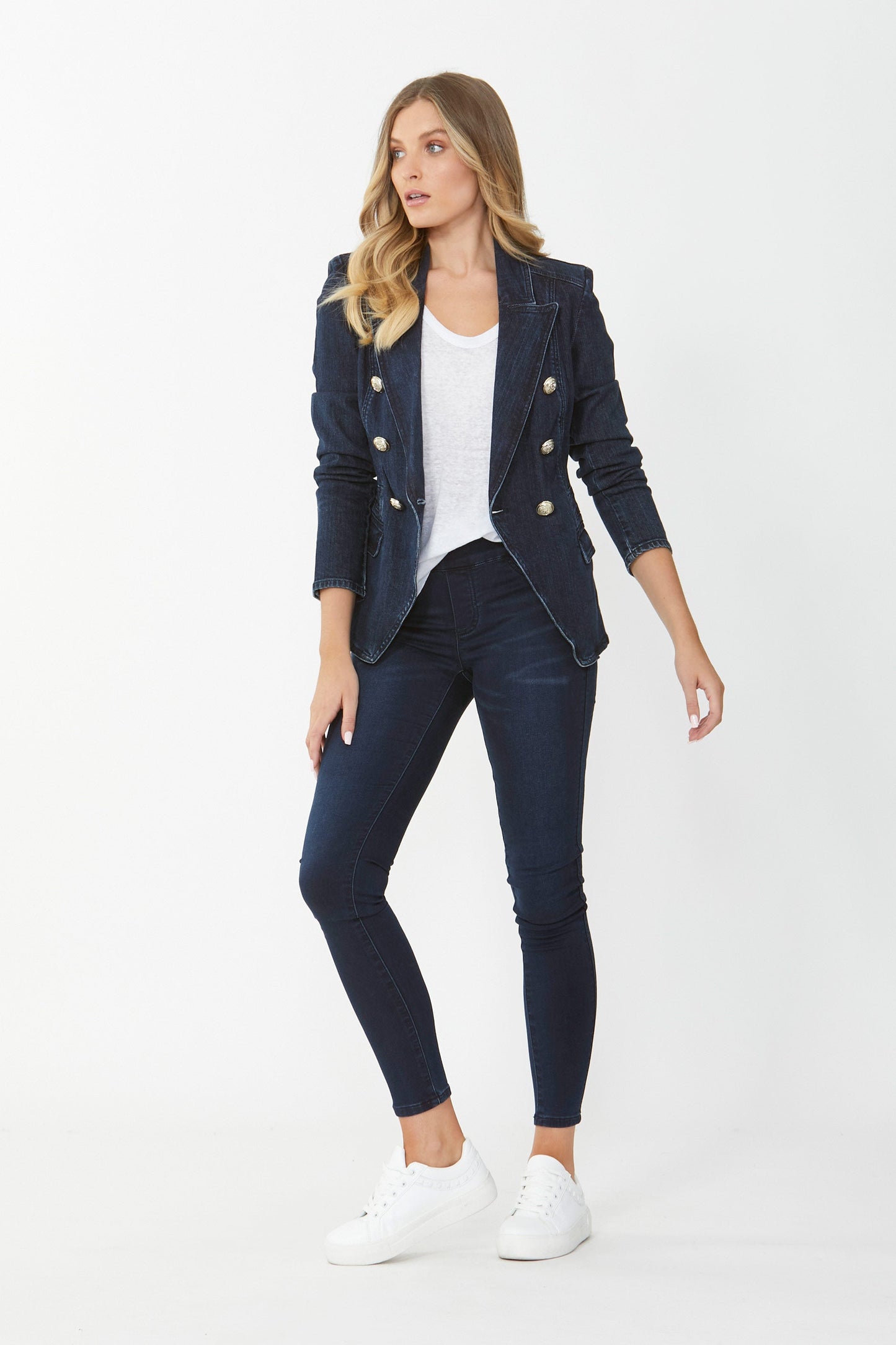 Ellen Denim Blazer