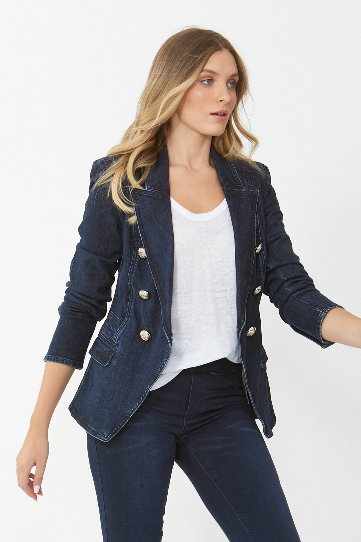Ellen Denim Blazer