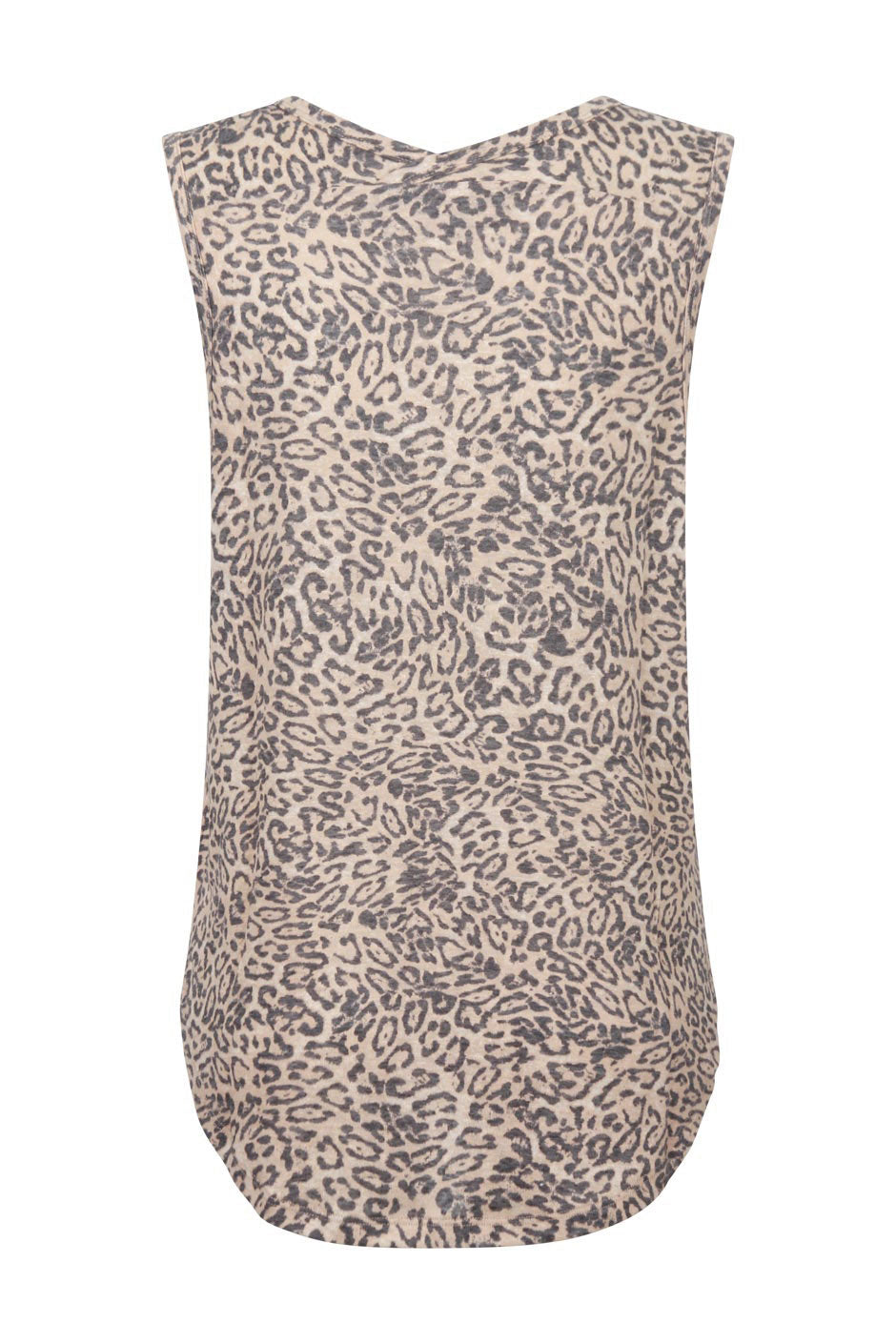 Animal Print Boyfriend Tank