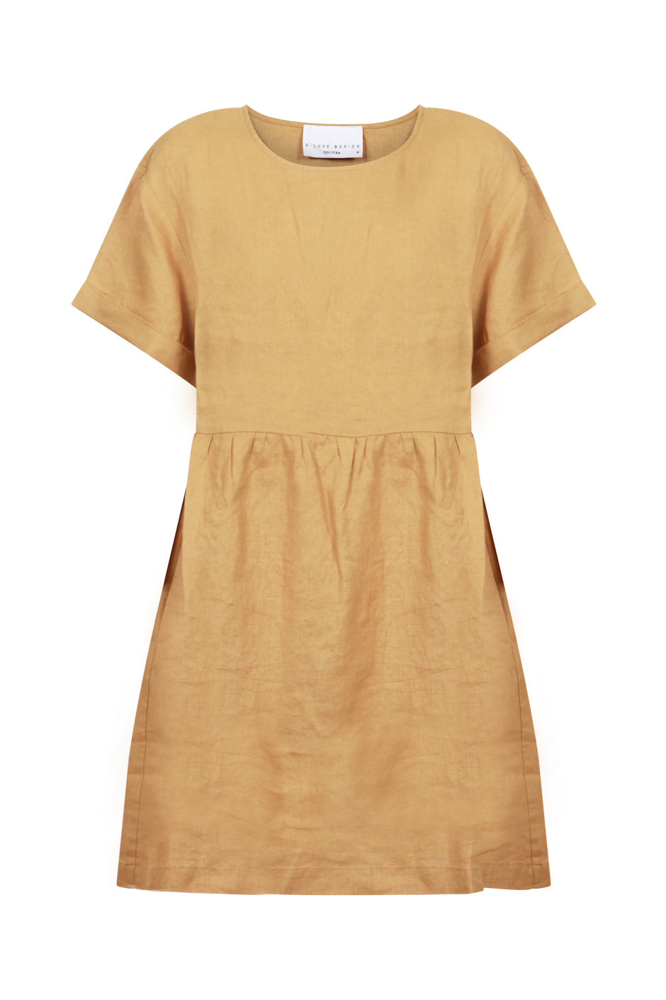 D-Luxe Linen Boxy Dress
