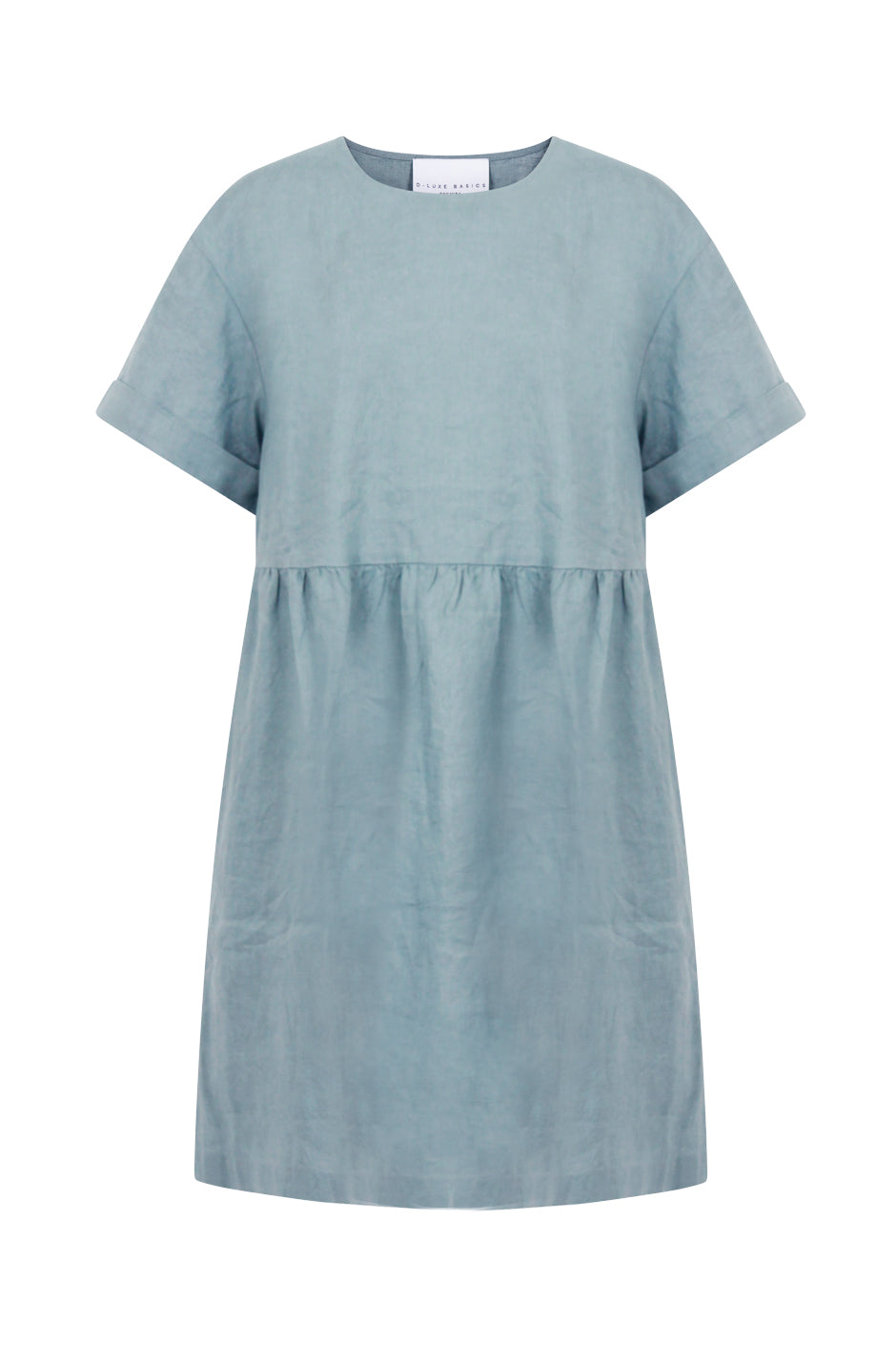 D-Luxe Linen Boxy Dress