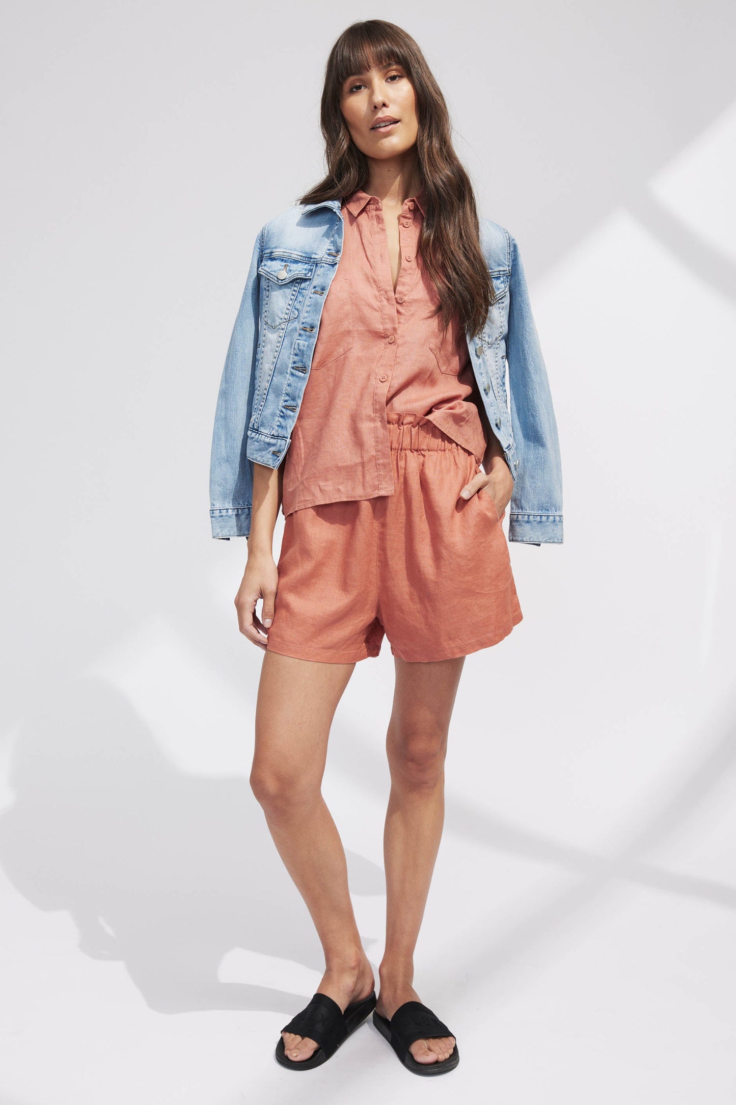 D-Luxe Linen Short