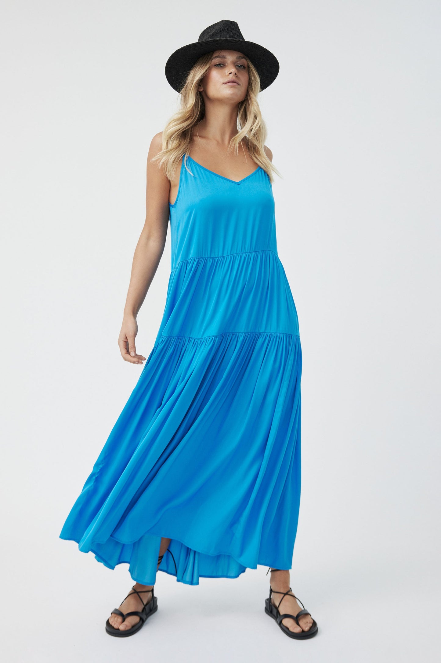 Naomi Strappy Maxi Dress