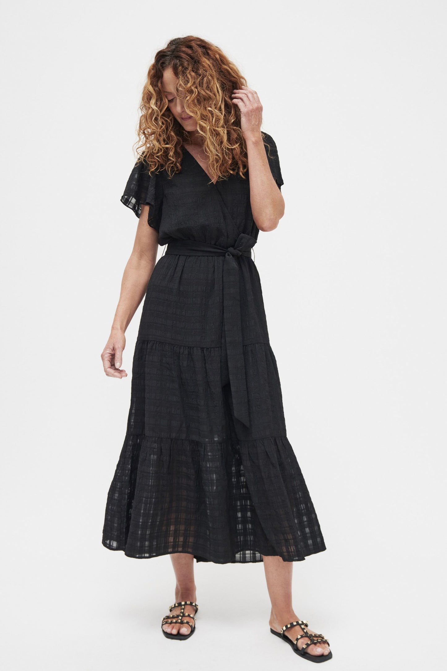 Tiffany Textured Maxi Dress