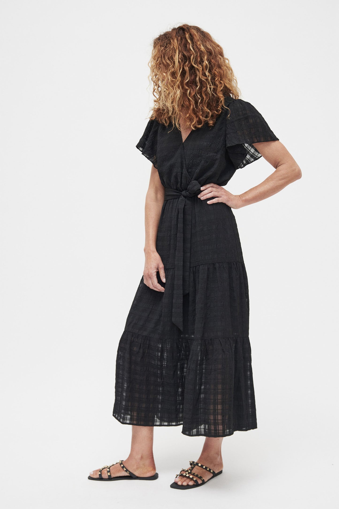 Tiffany Textured Maxi Dress