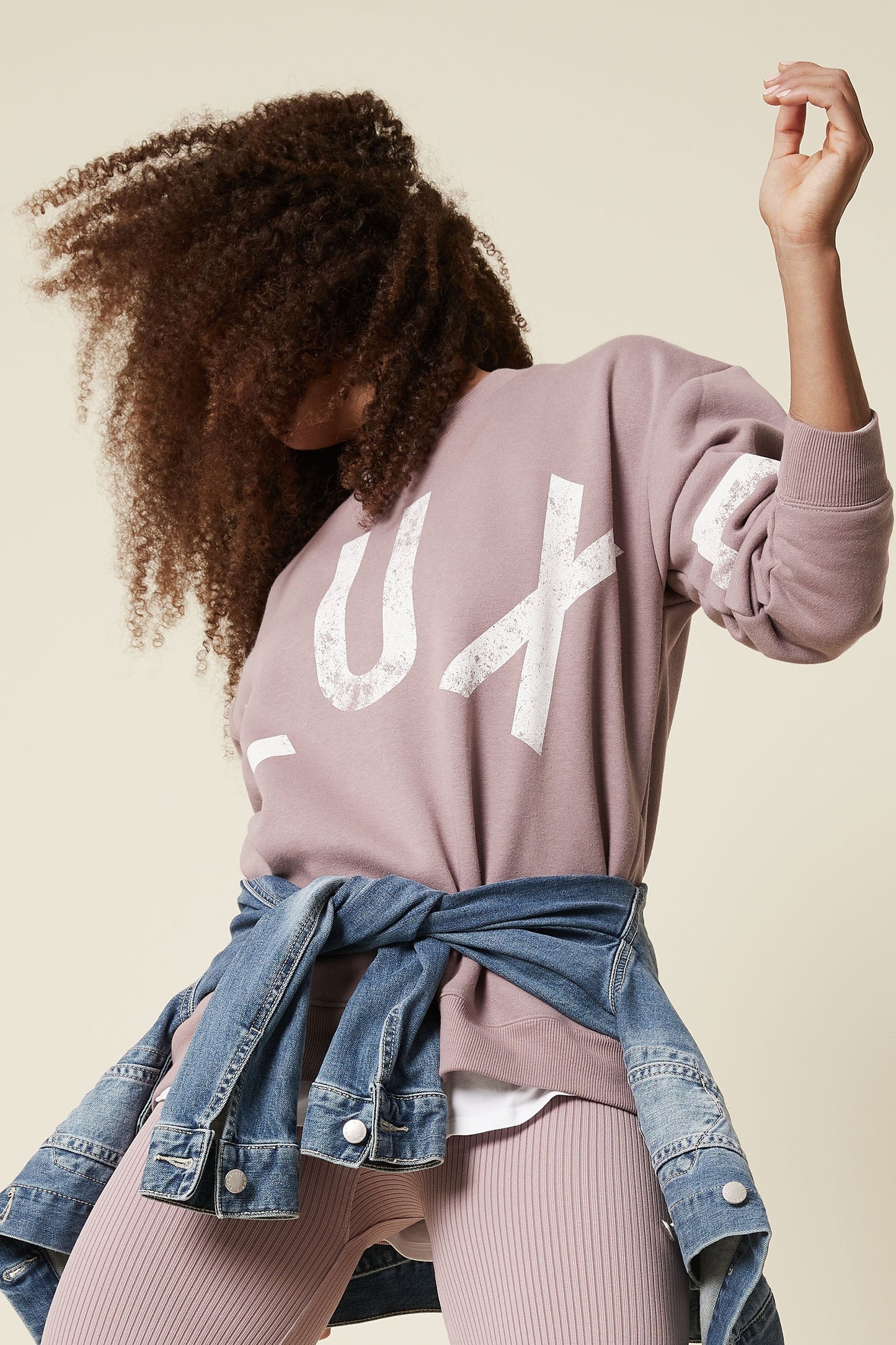 D-Luxe Print Sweat