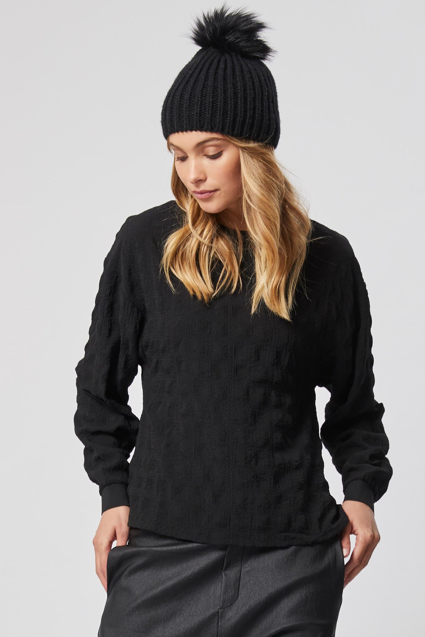 Molly Textured Top