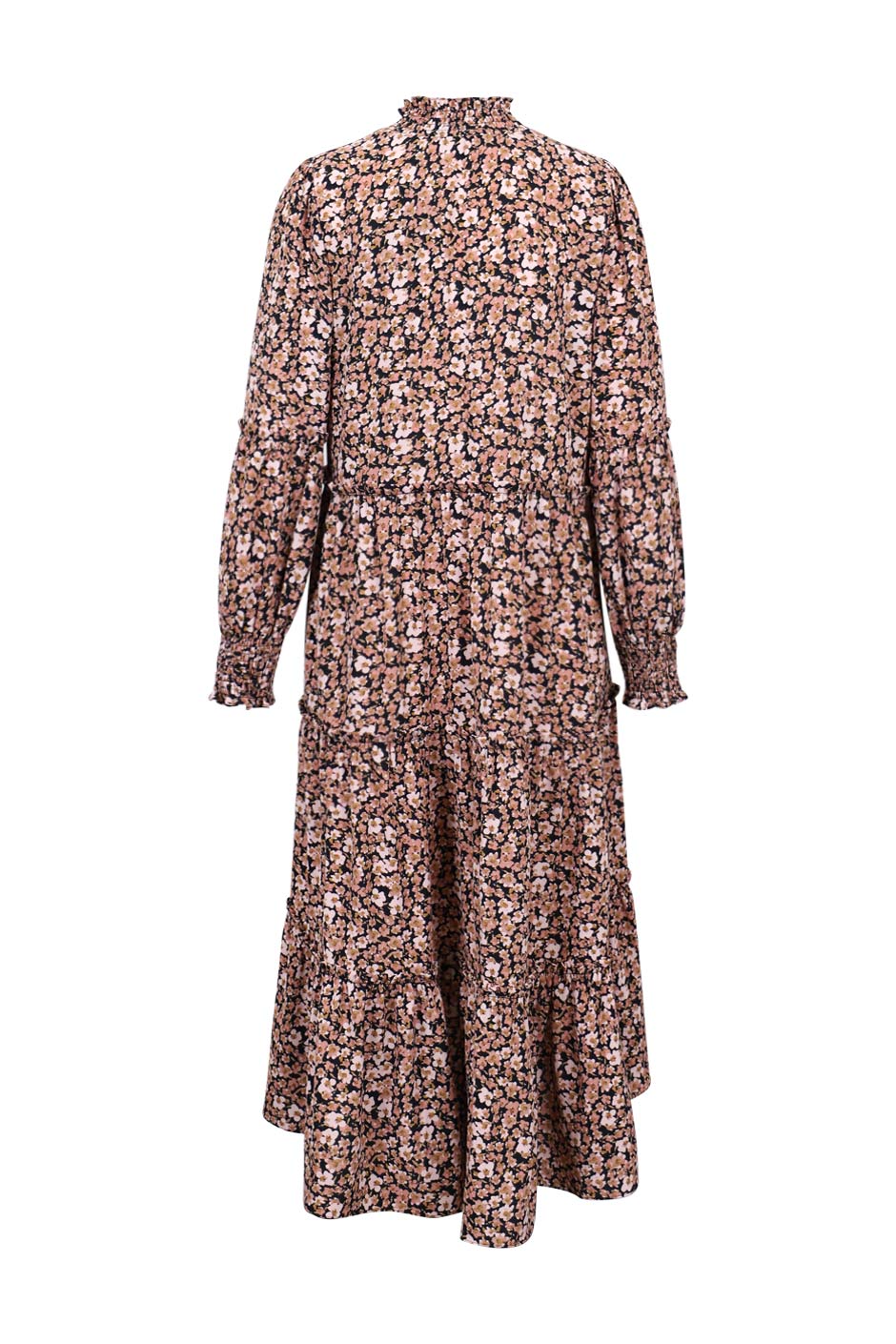 Ariana Ruffle Midi Dress