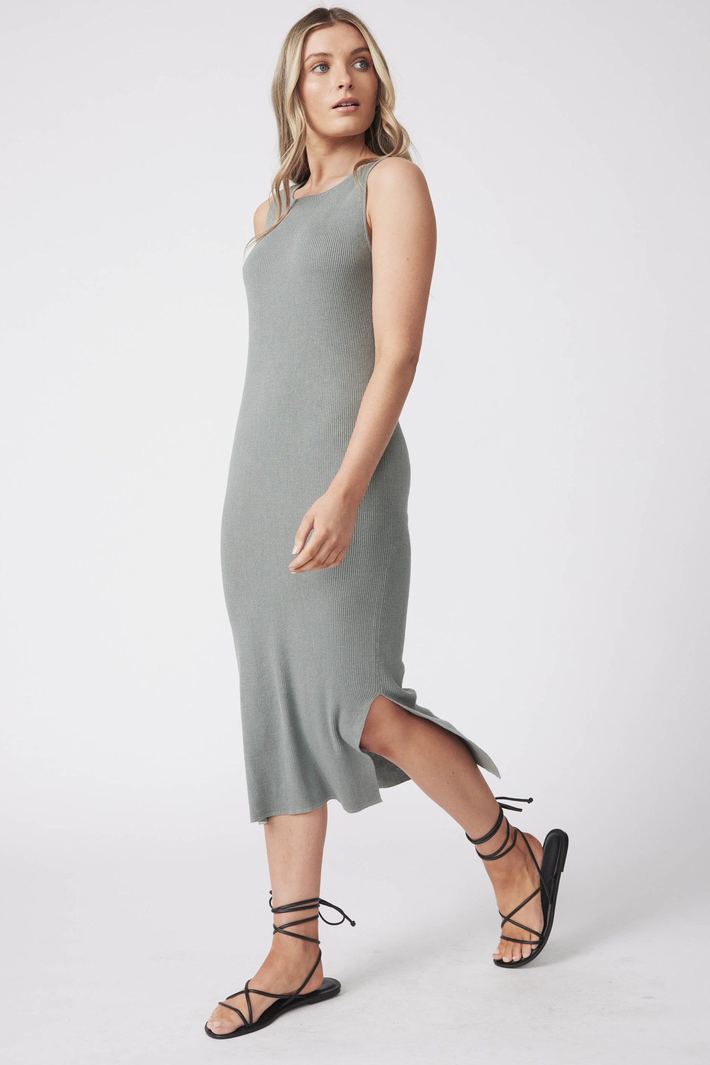 Alma Rib Knit Dress