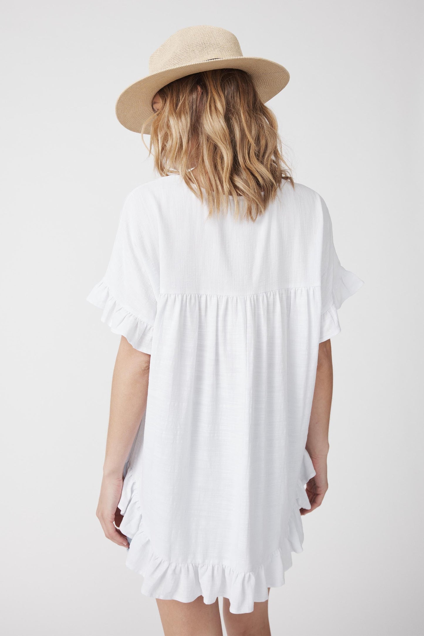 Stevie Ruffle Top