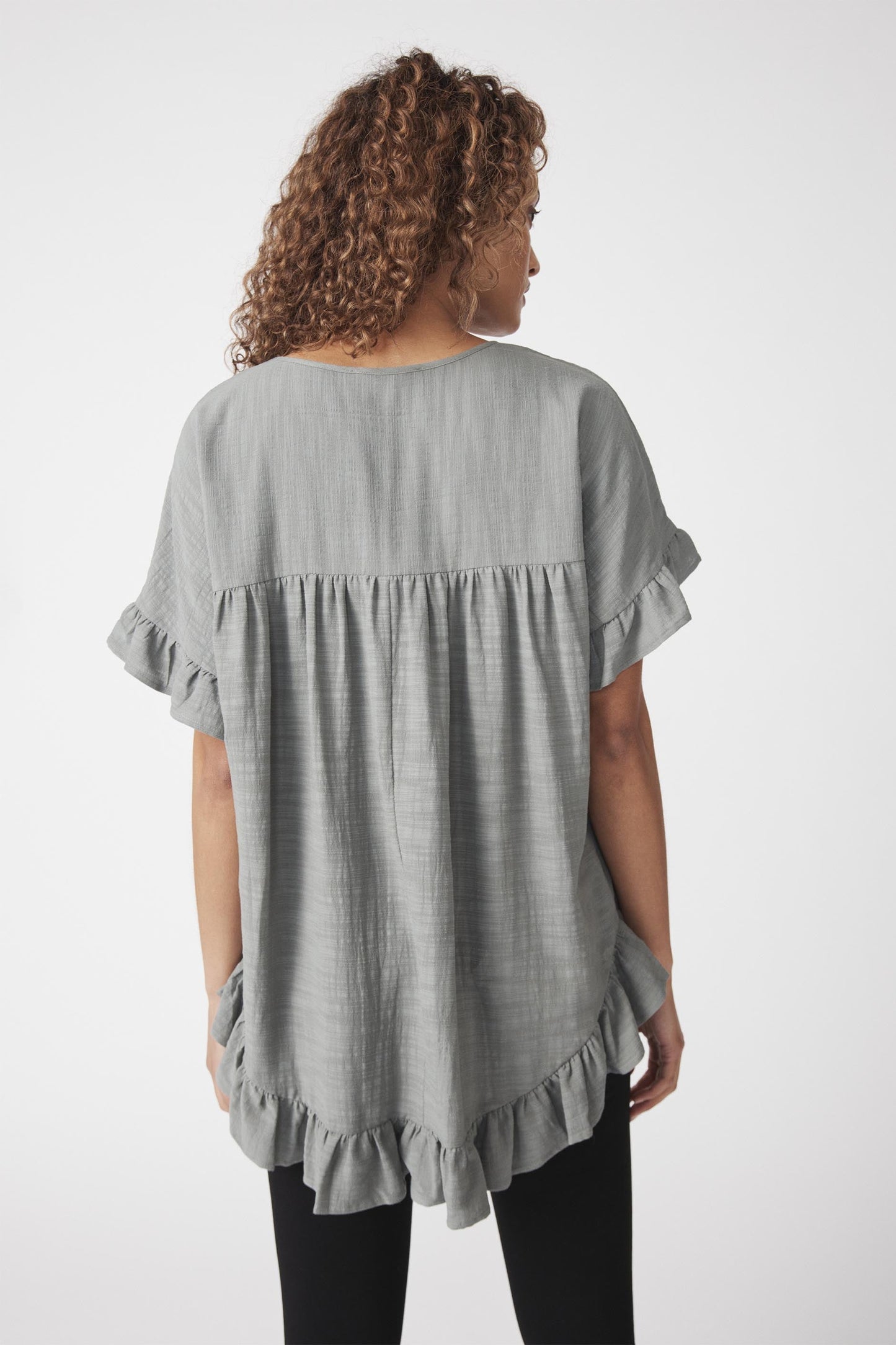 Stevie Ruffle Top