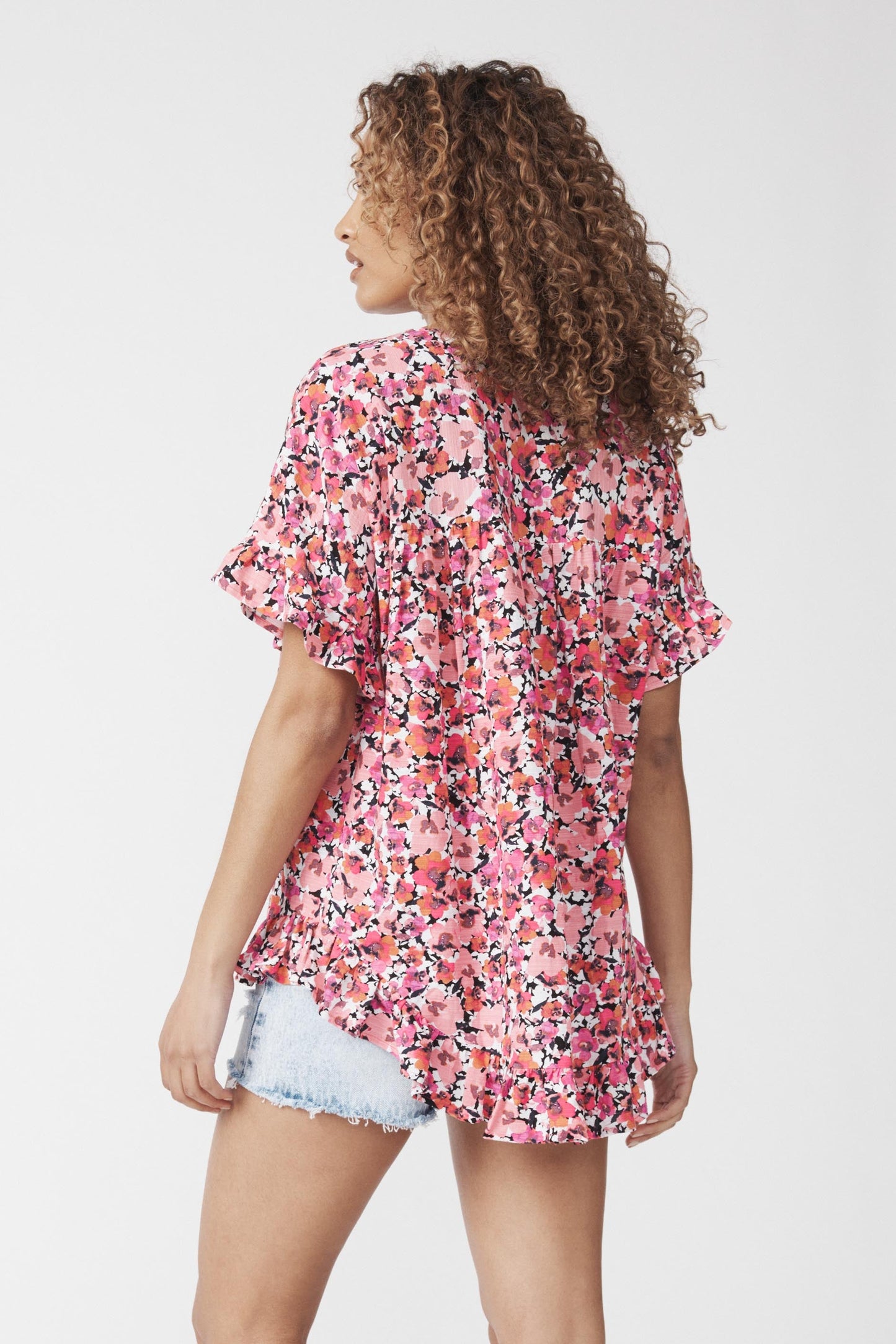 Stevie Ruffle Top