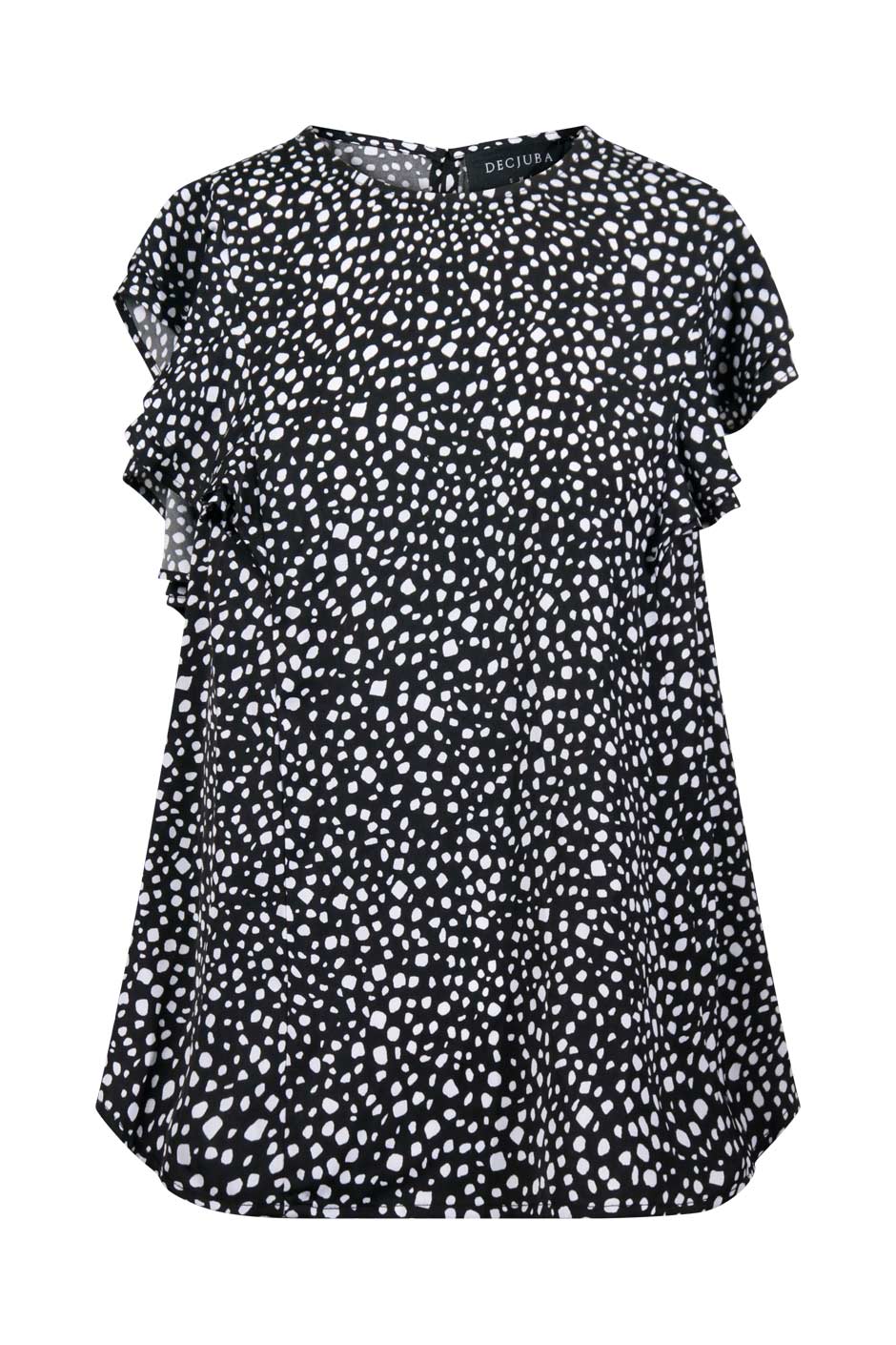 Justine Ruffle Sleeve Top