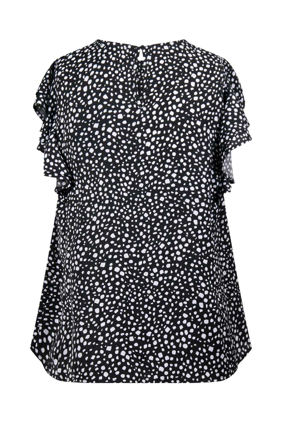 Justine Ruffle Sleeve Top