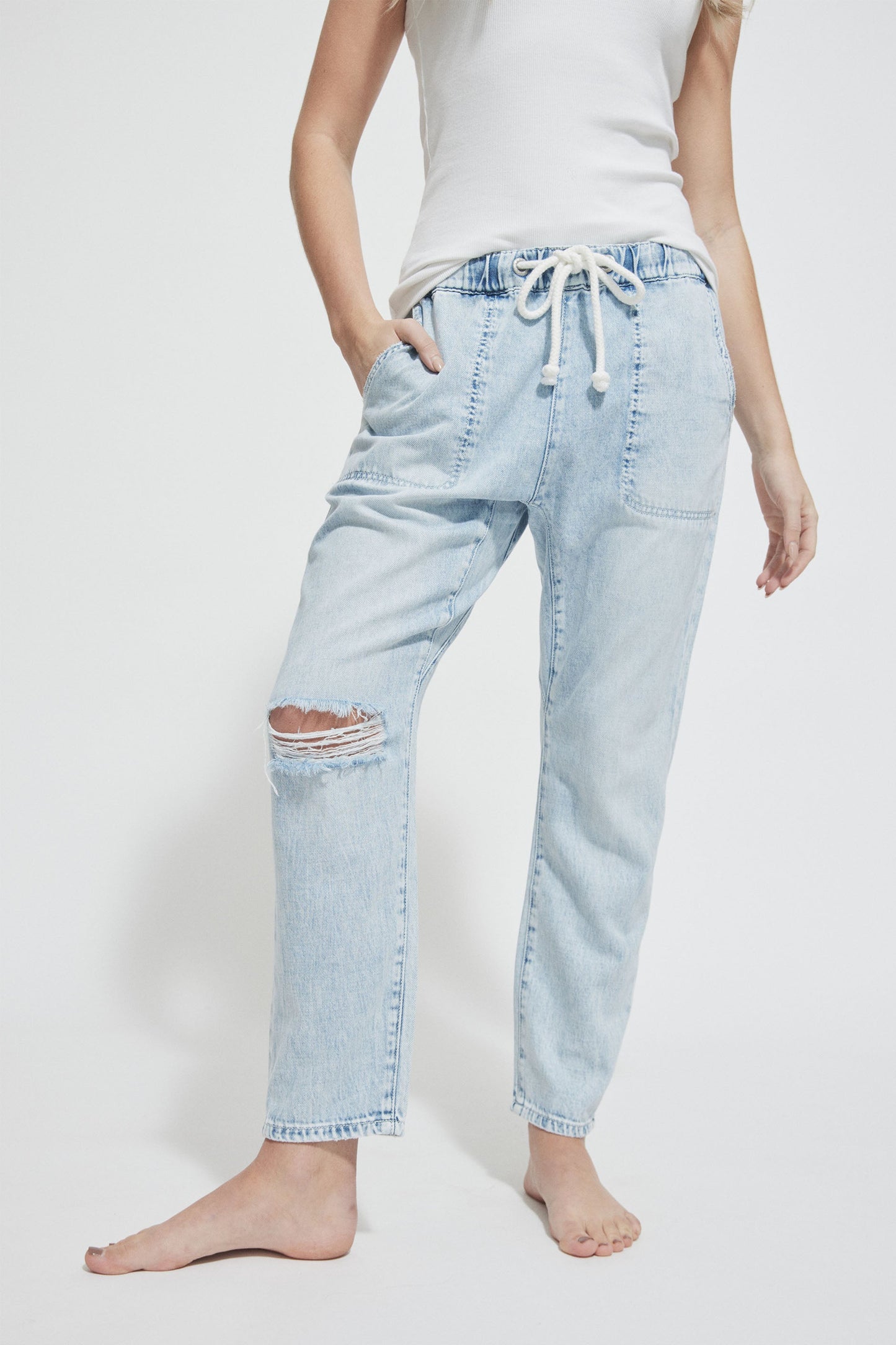 D-Luxe Ripped Relax Jean