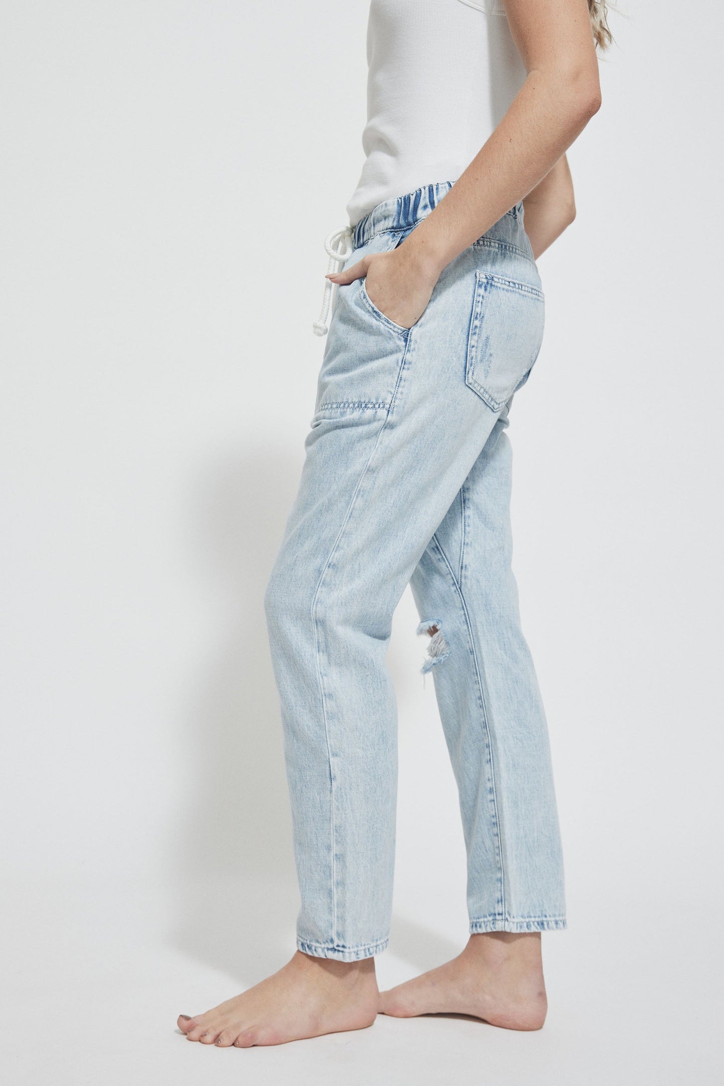 D-Luxe Ripped Relax Jean