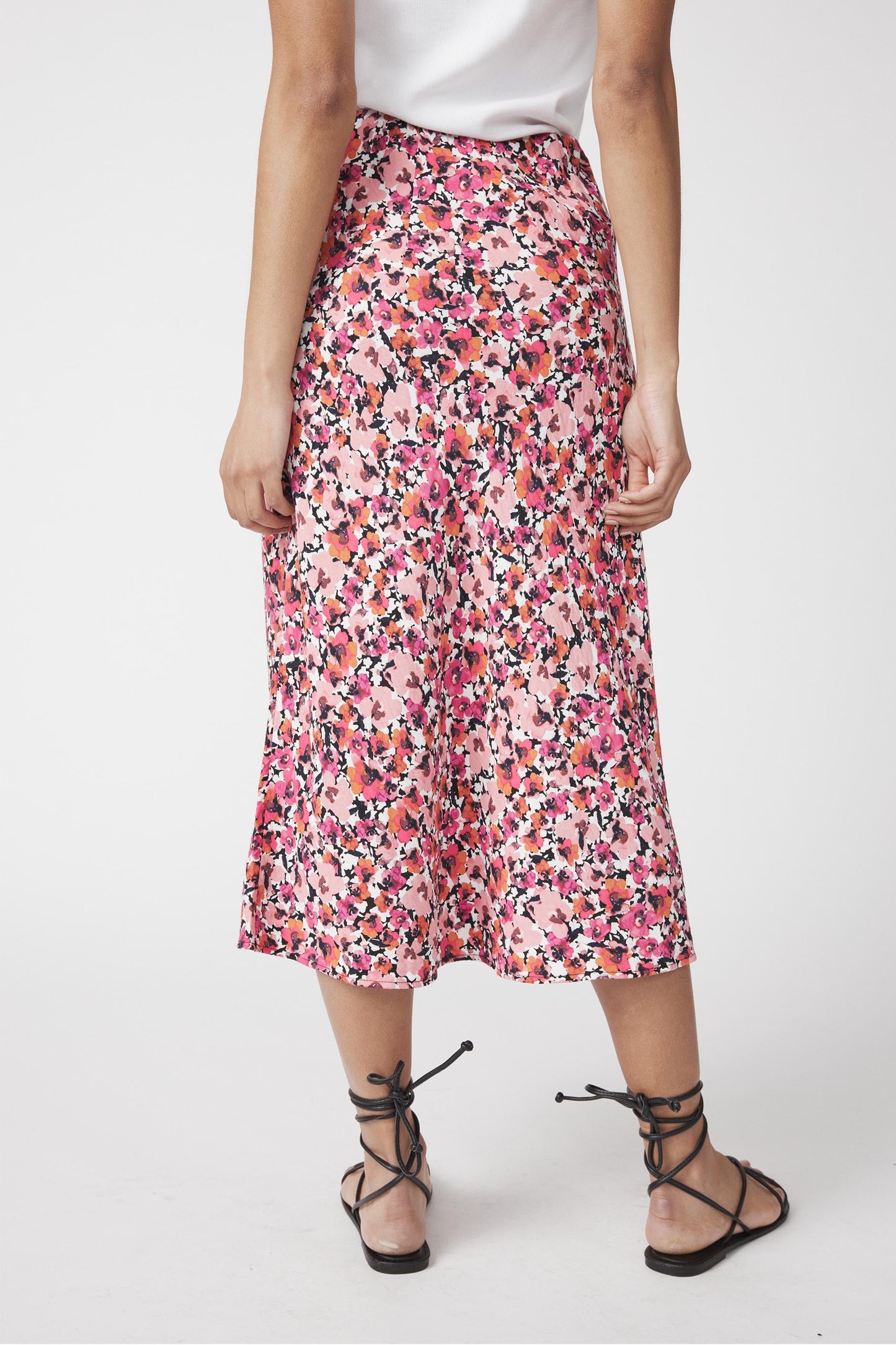 Marilyn Textured Midi Skirt