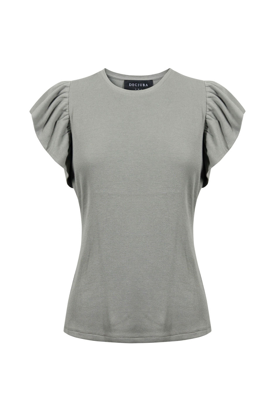 Sandra Ruffle Tee
