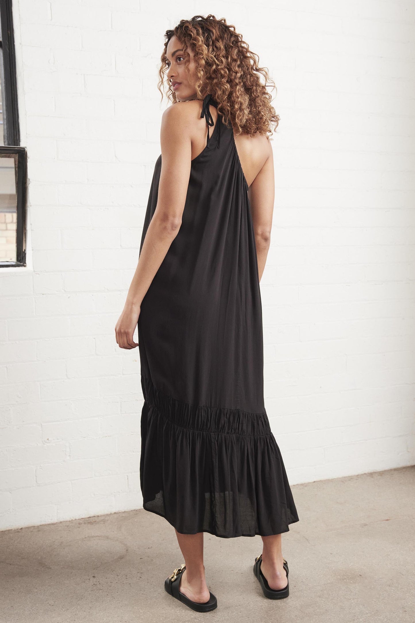 Tarni One Shoulder Midi Dress