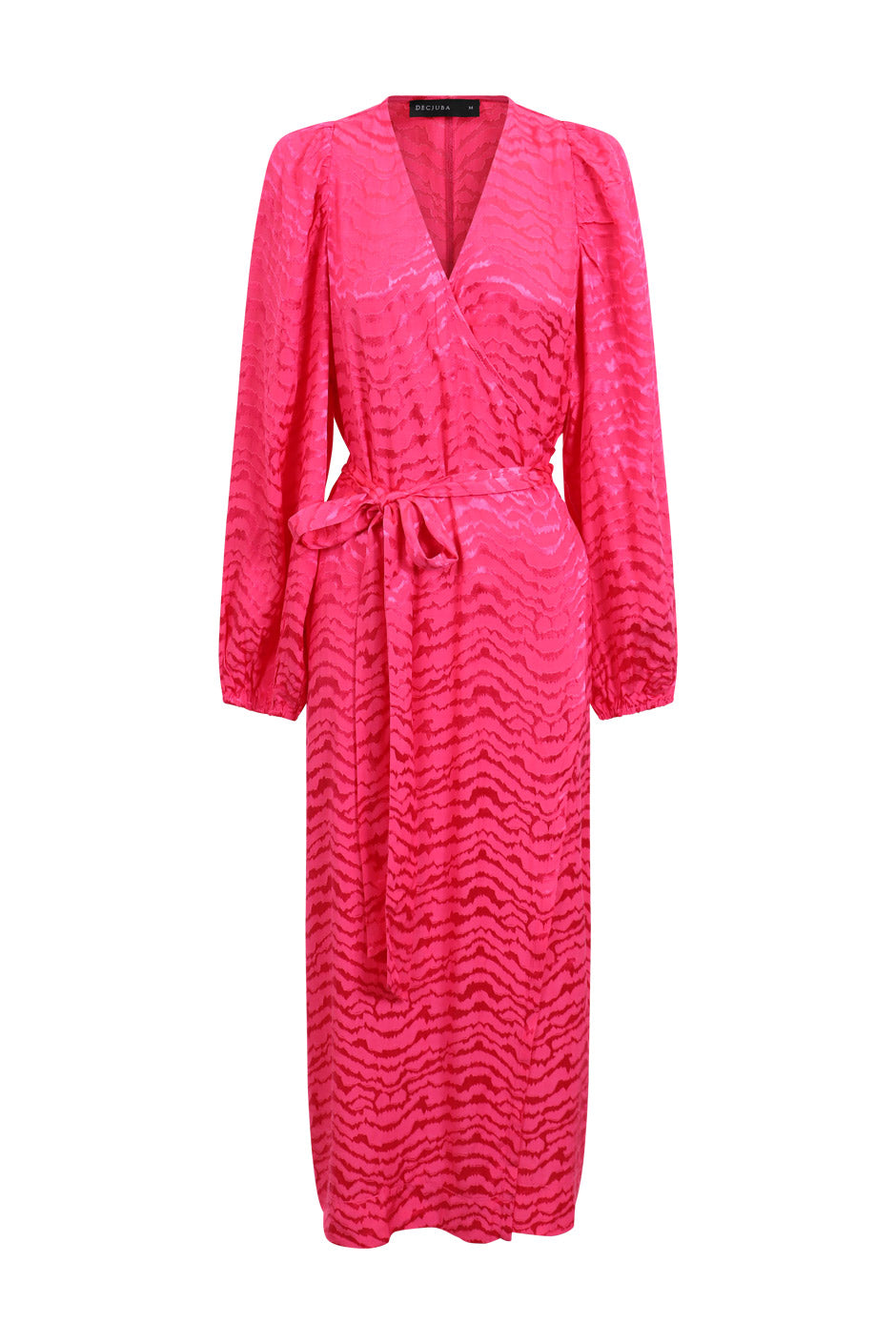 Simona Jacquard Wrap Dress