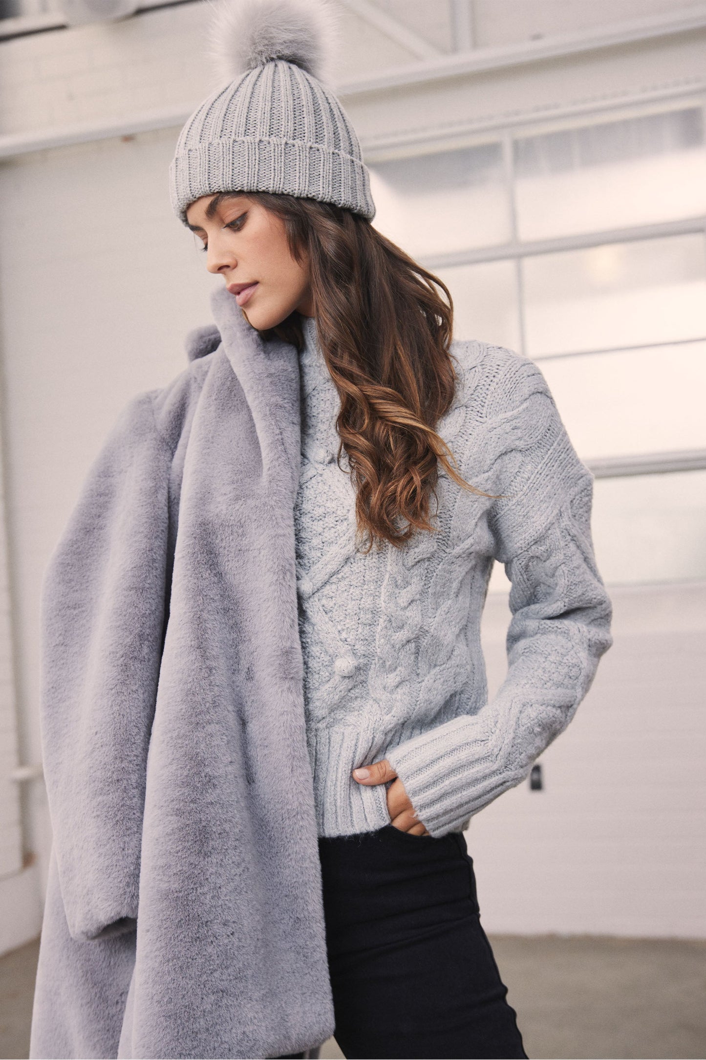 Gwenyth Cable Knit Jumper