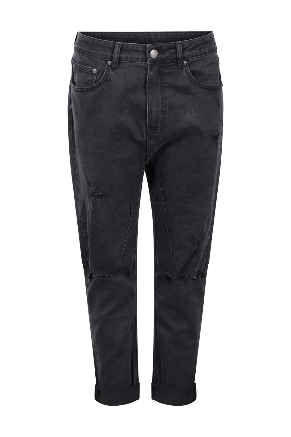 D-Luxe Ripped Boyfriend Jean