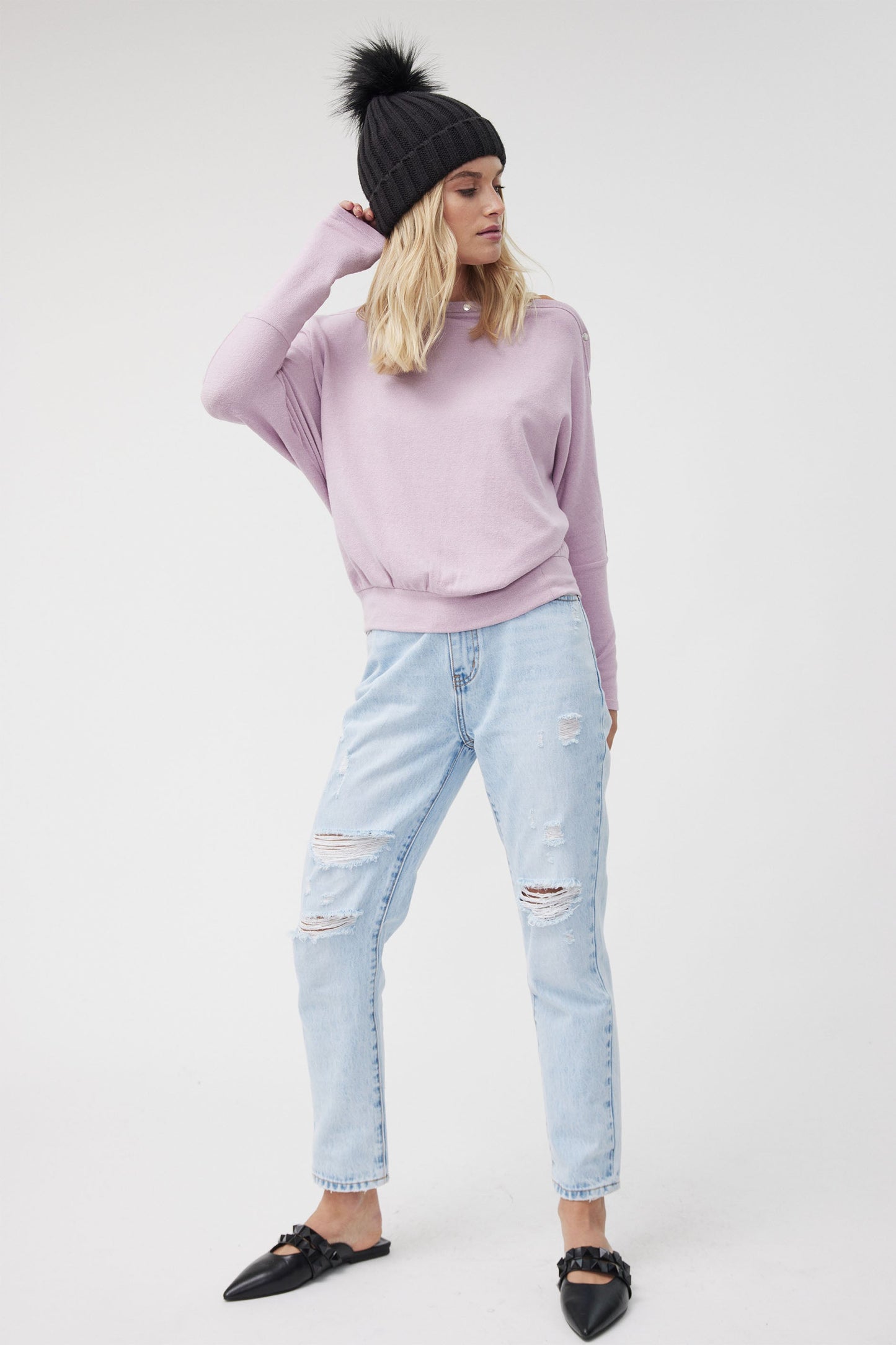 Amanda Dolman Button Top
