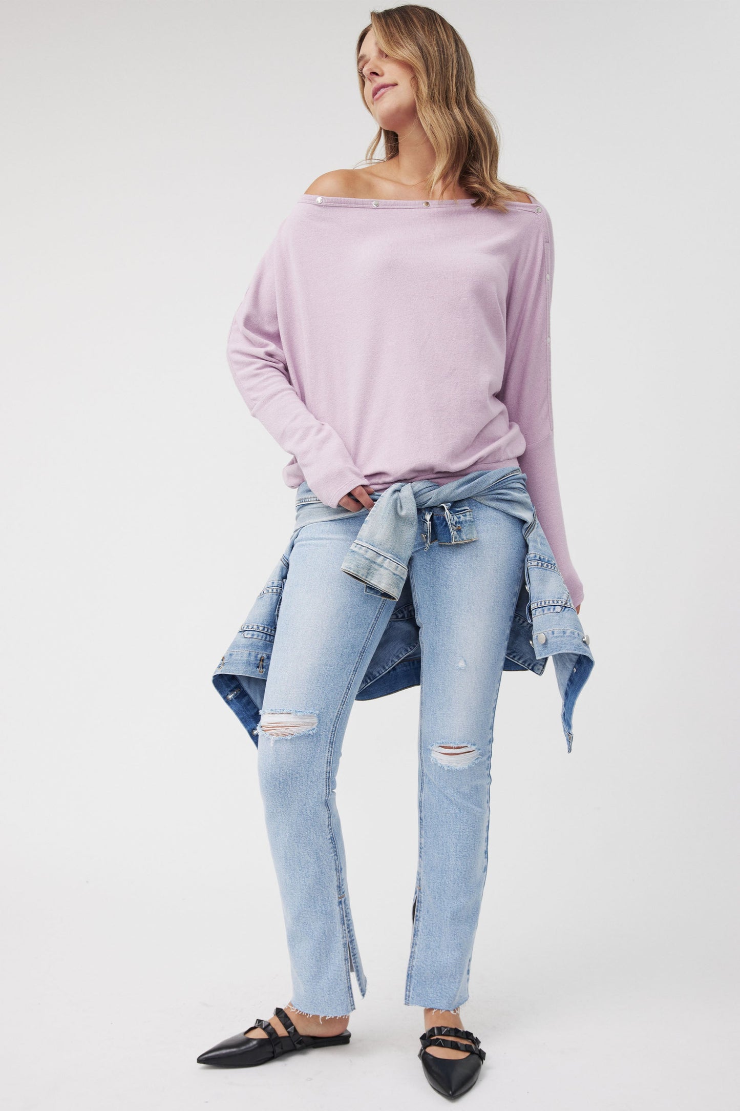 Amanda Dolman Button Top