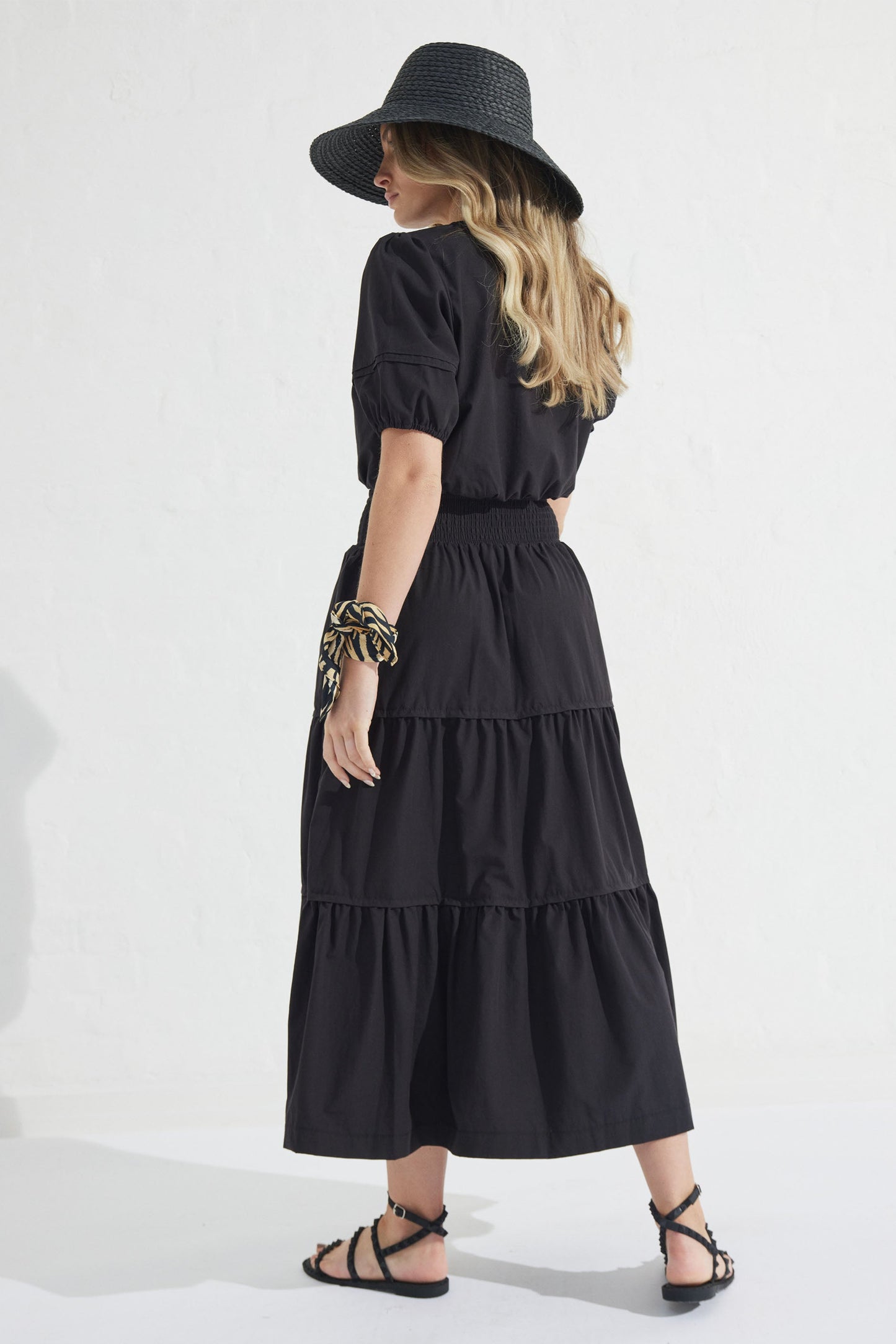 Ivy Puff Sleeve Detail Top