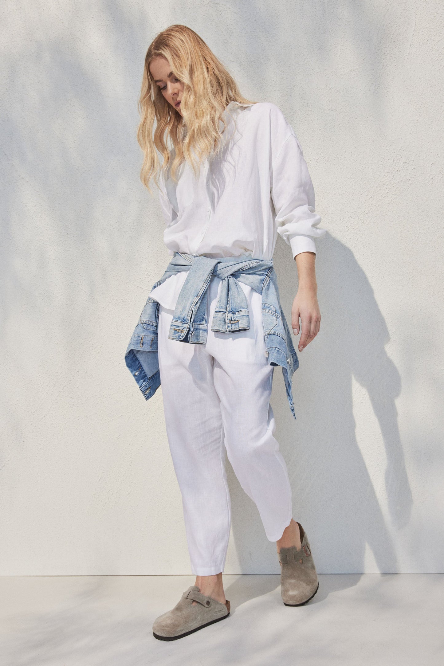D-Luxe Relaxed Linen Pant