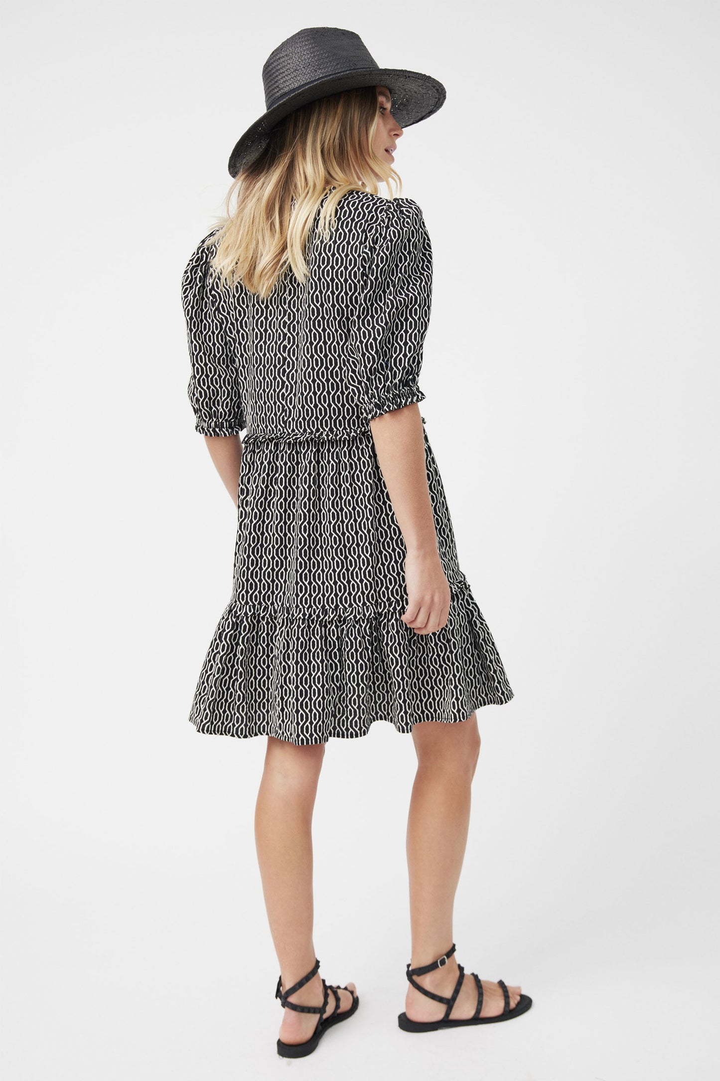 Carla Puff Sleeve Mini Dress