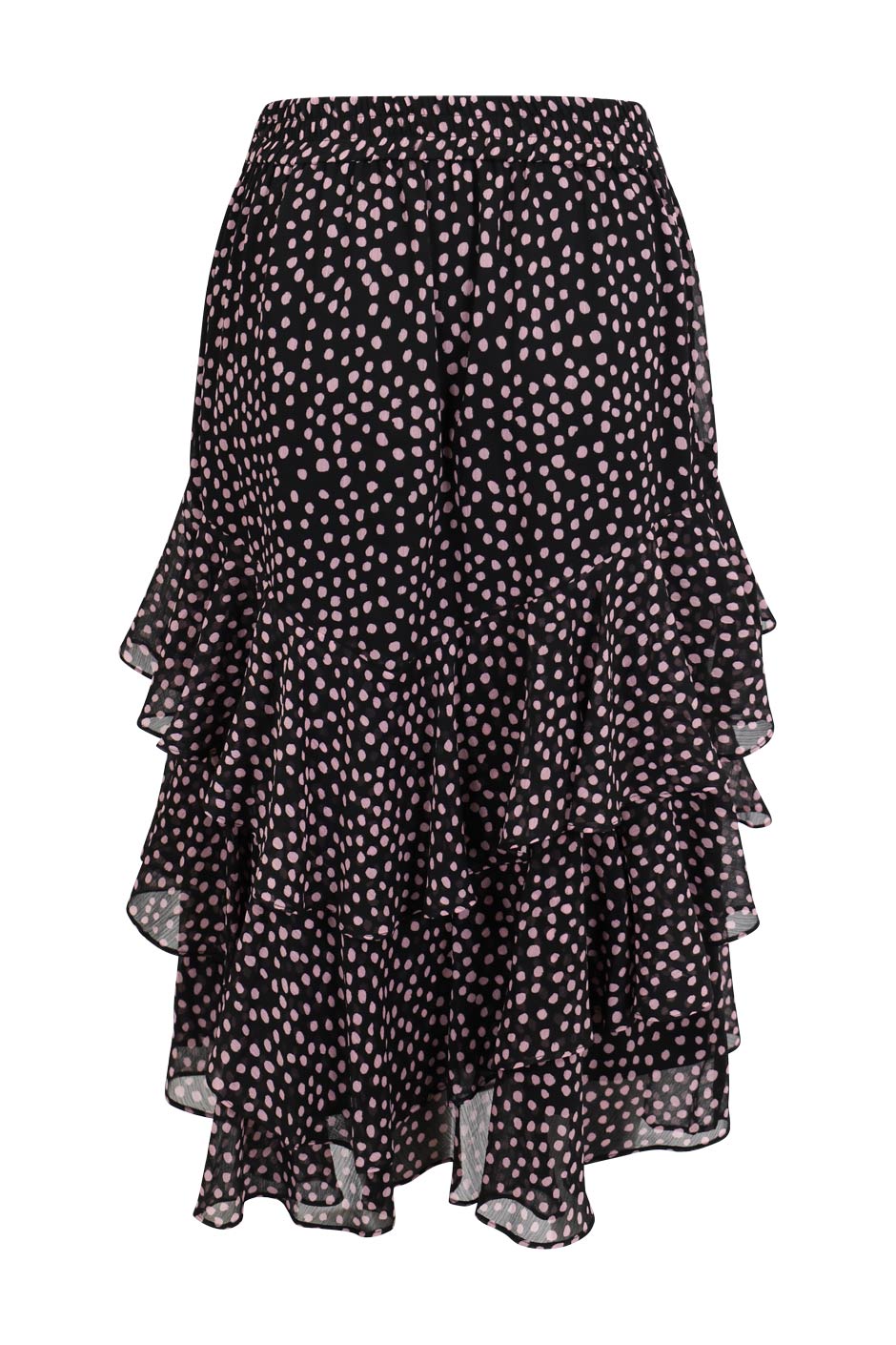 Indie Ruffle Midi Skirt