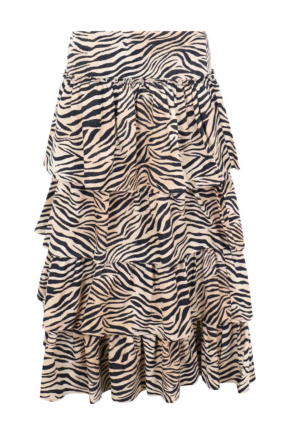 Monique Linen Blend Midi Skirt
