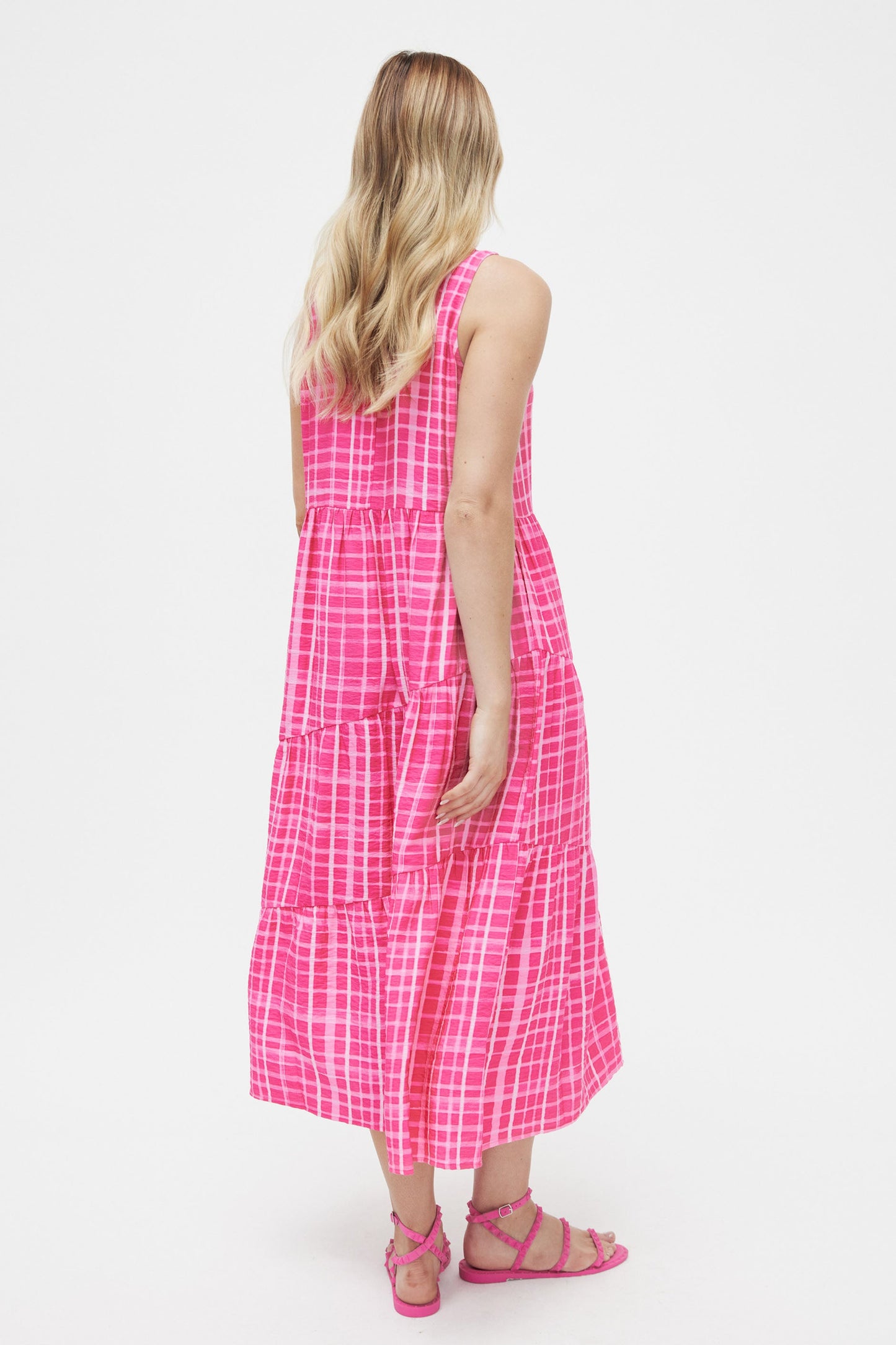 Aria Tiered Midi Dress