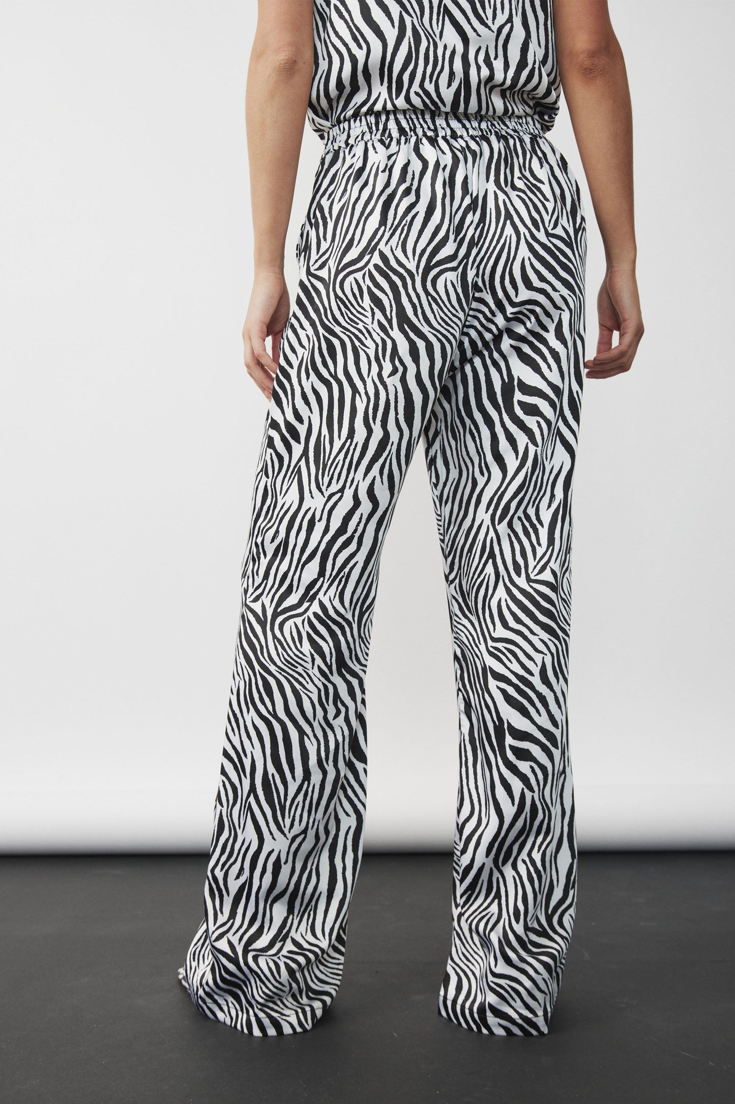 Manhattan Satin Flare Pant