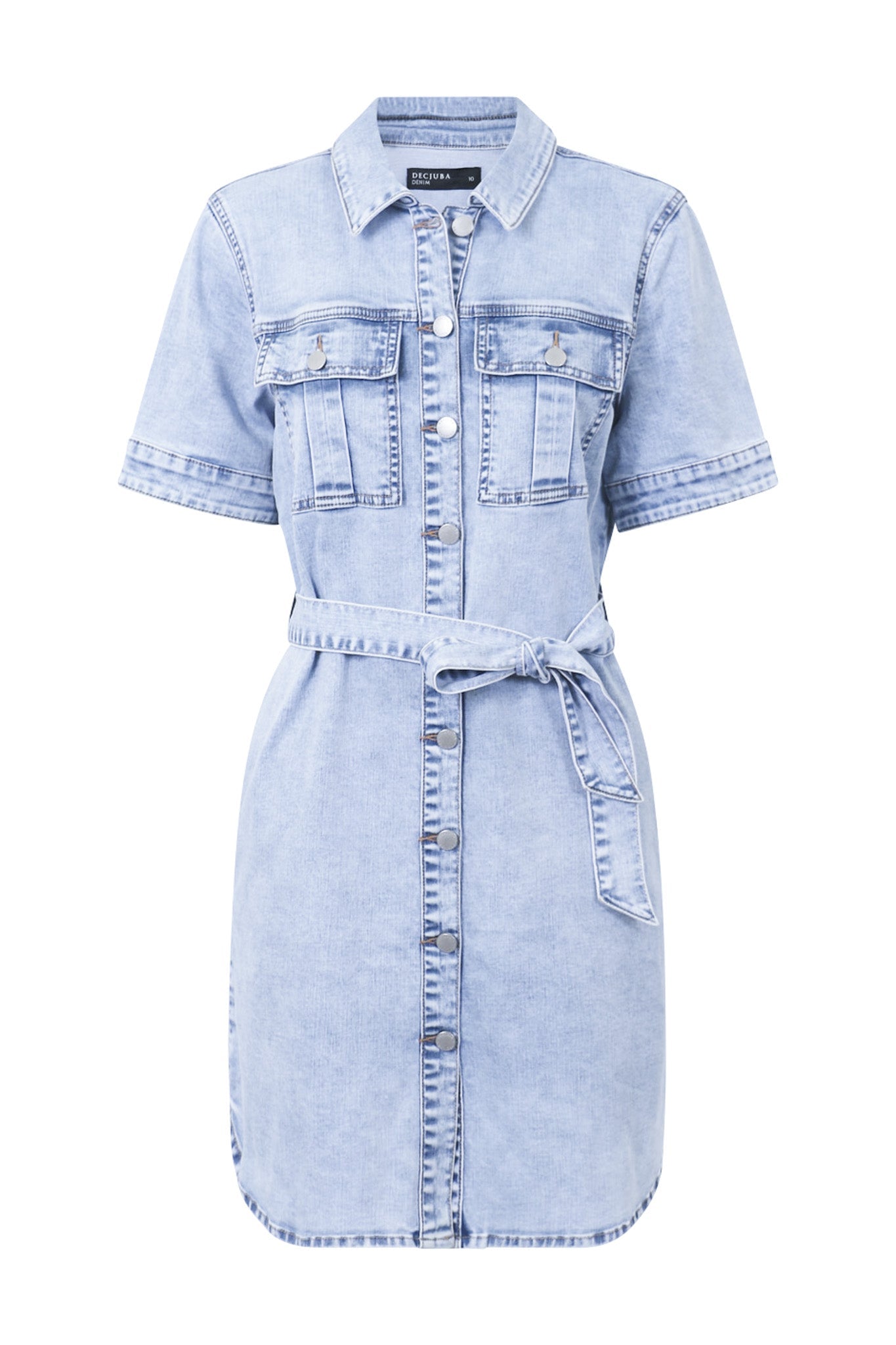 Piper Button Down Denim Dress