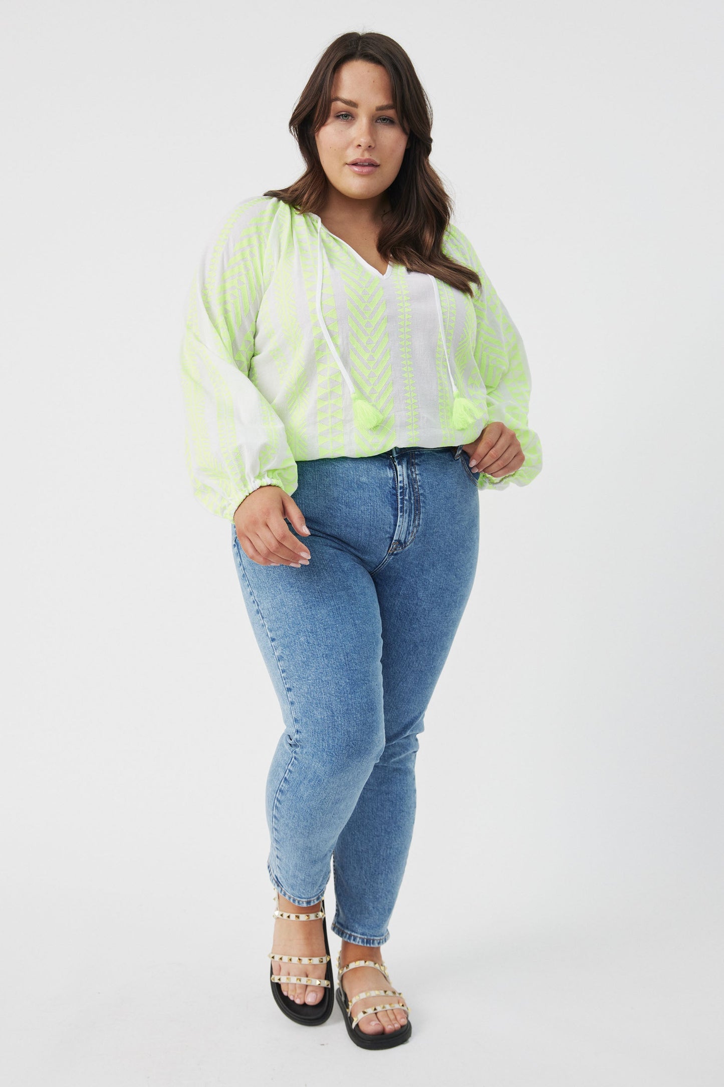 Freya Embroidered Top