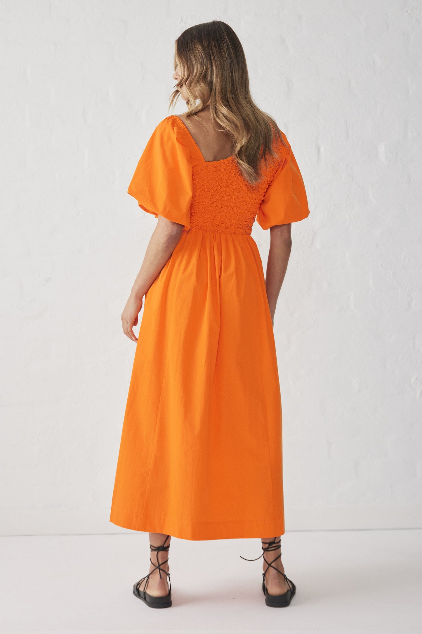 Millie Puff Sleeve Maxi Dress