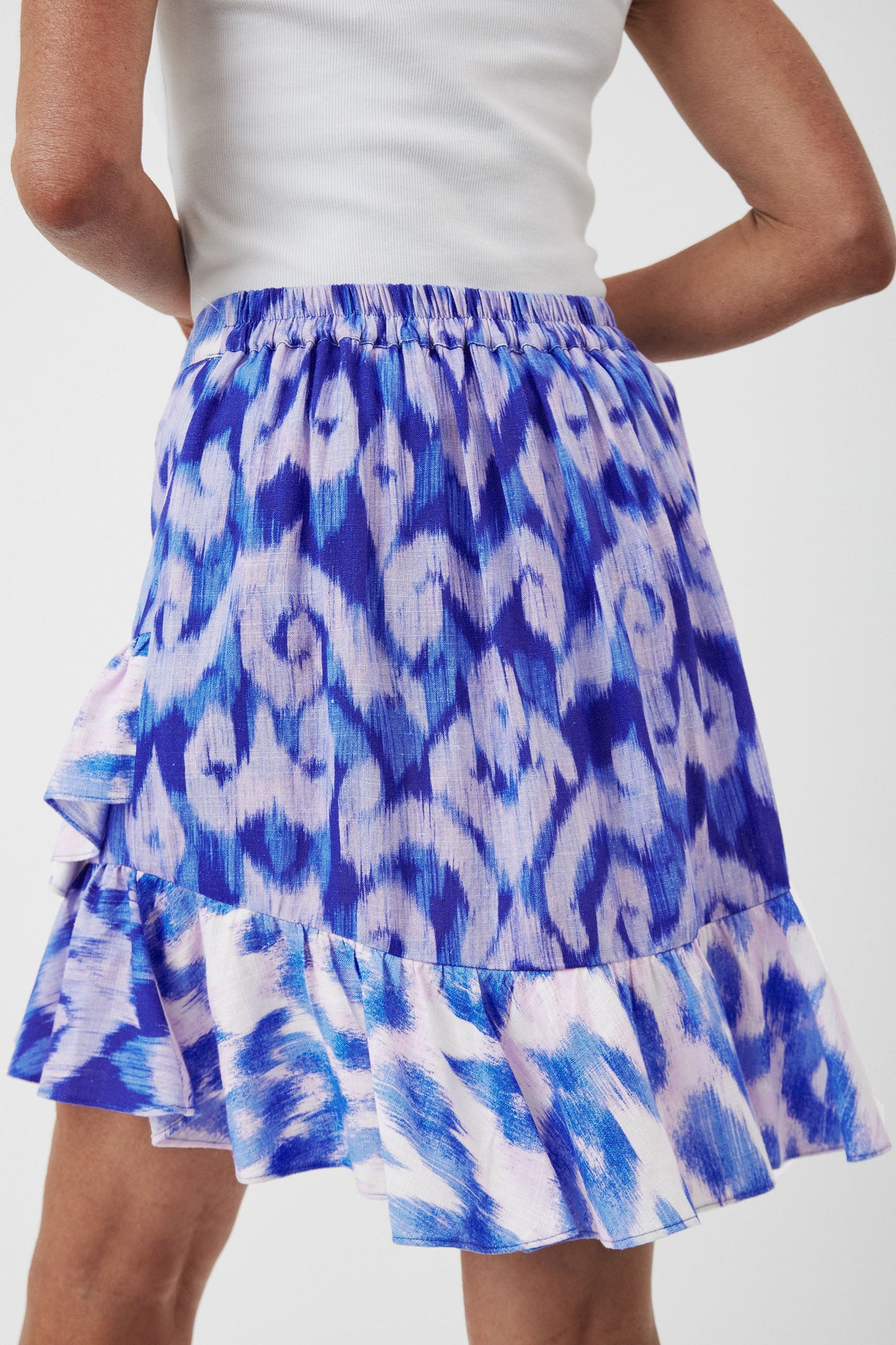 Jana Tie Waist Mini Skirt