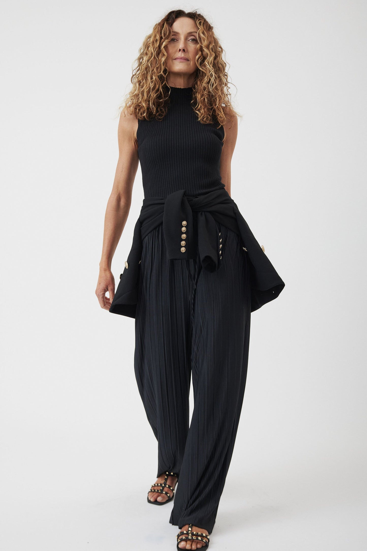 Stacey Plisse Pant