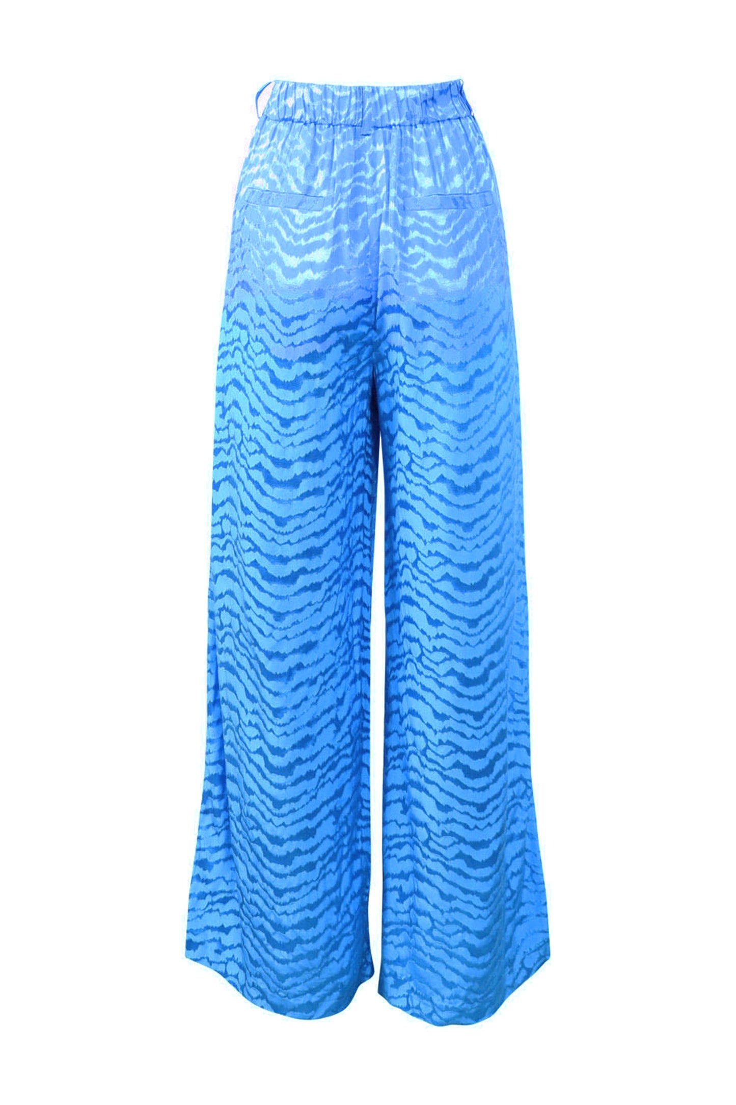 Jamie Jacquared Wide Leg Pant