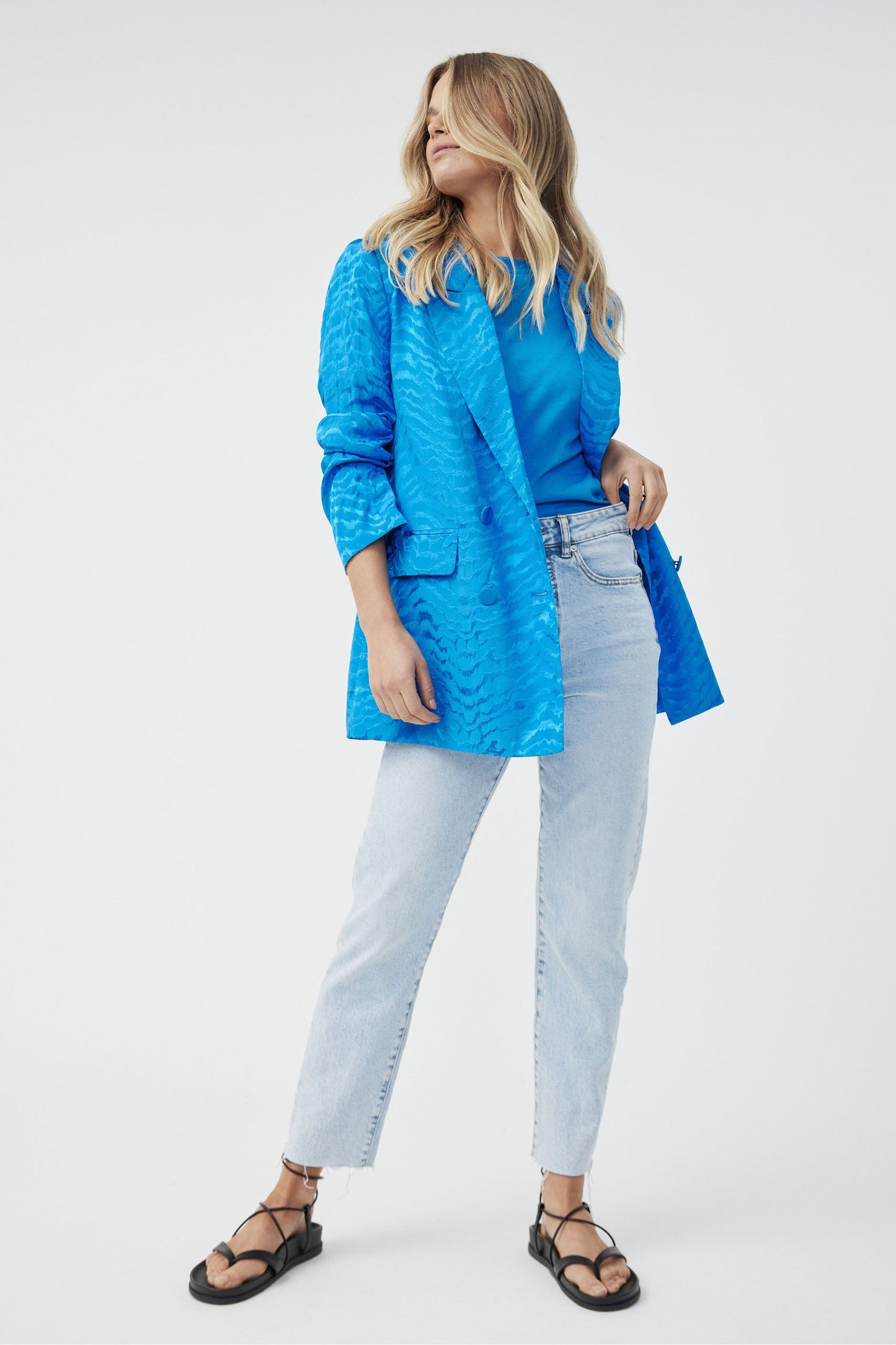 Jamie Jacquard Blazer