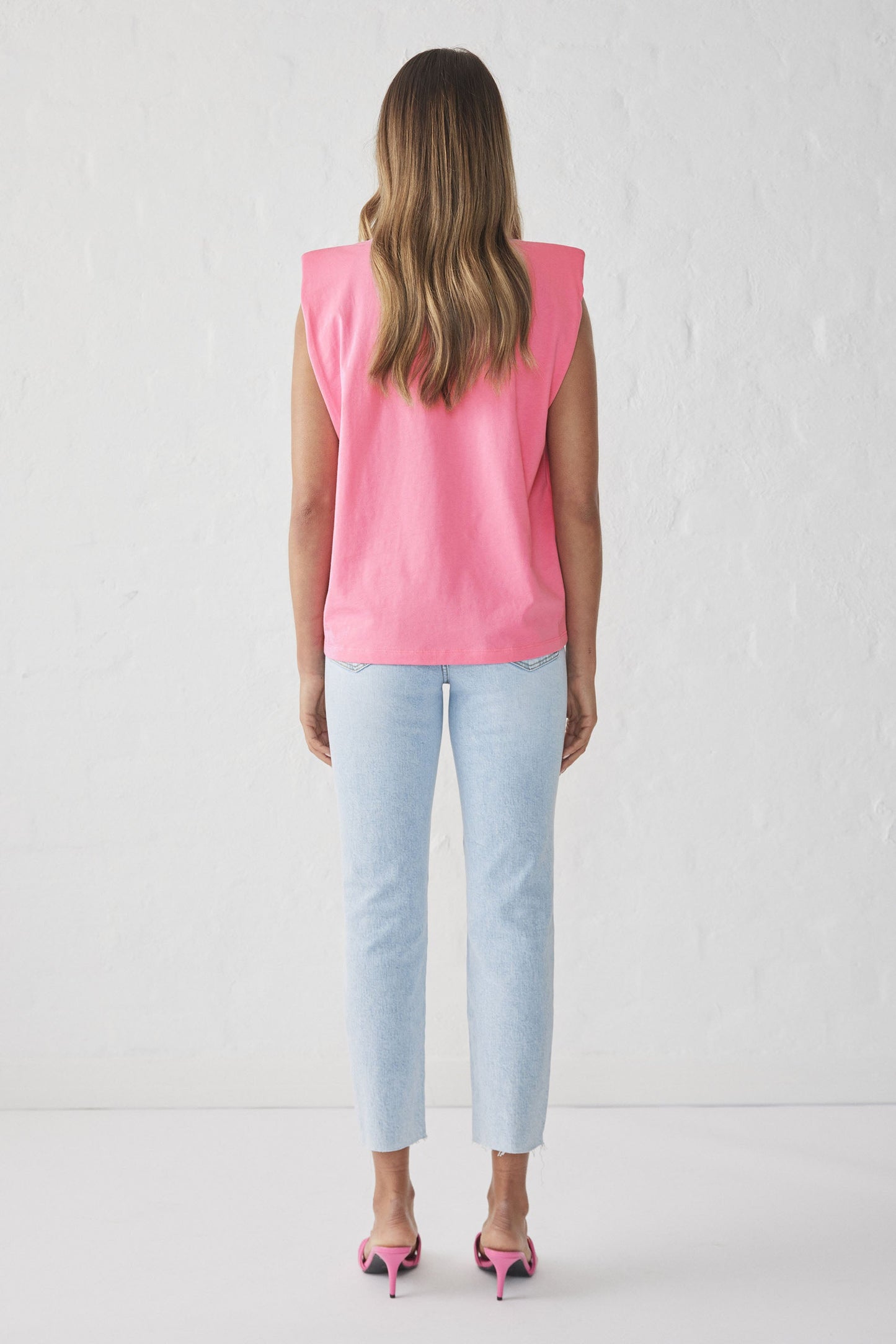 Elle Shoulder Pad Tank