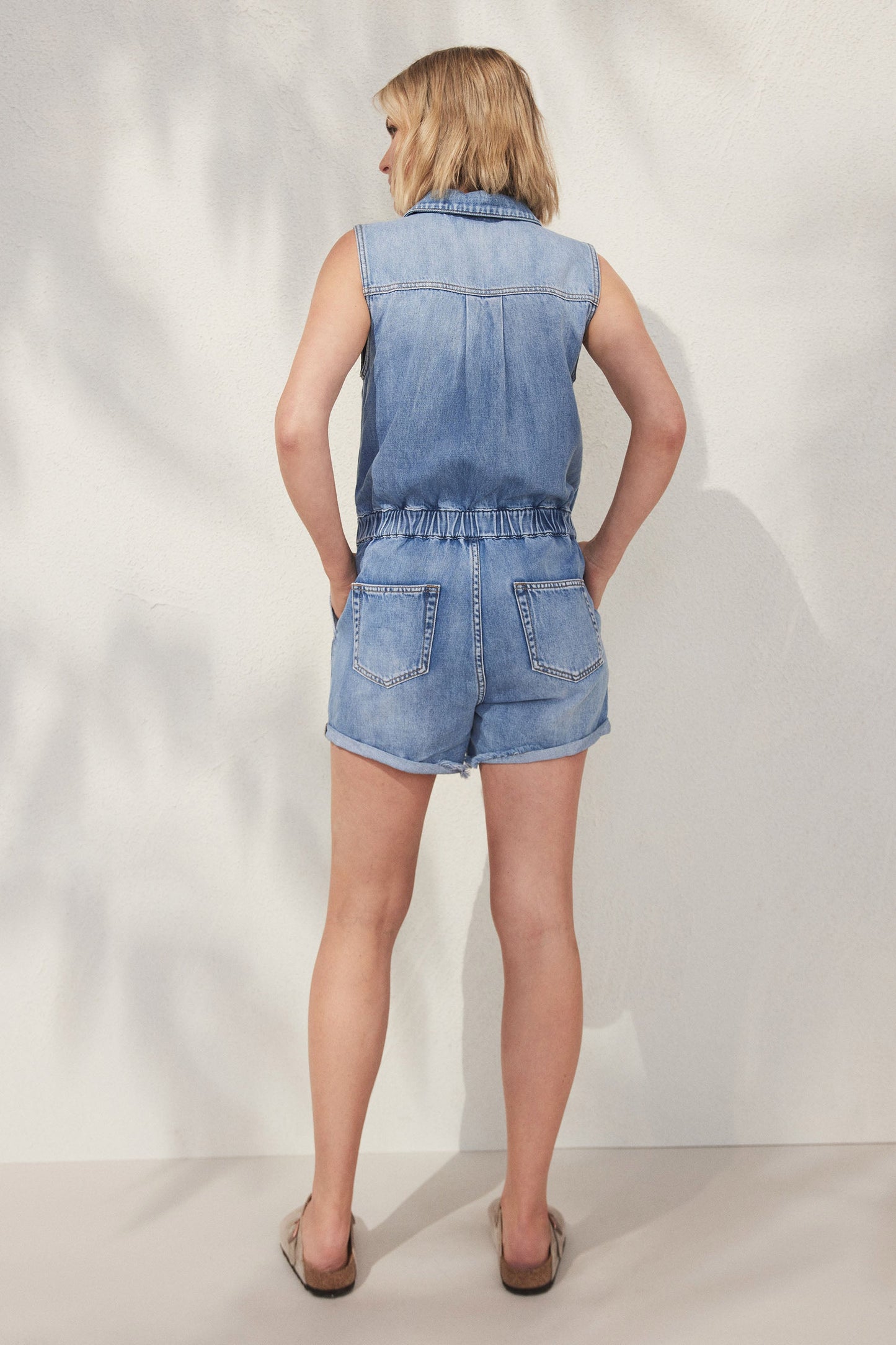 D-Luxe Denim Romper