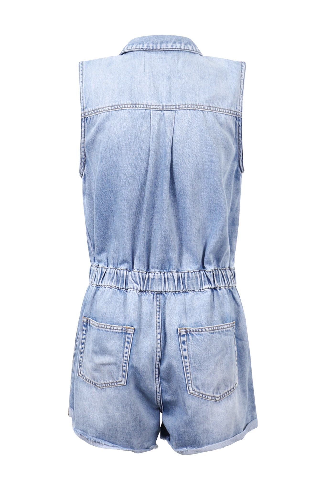 D-Luxe Denim Romper