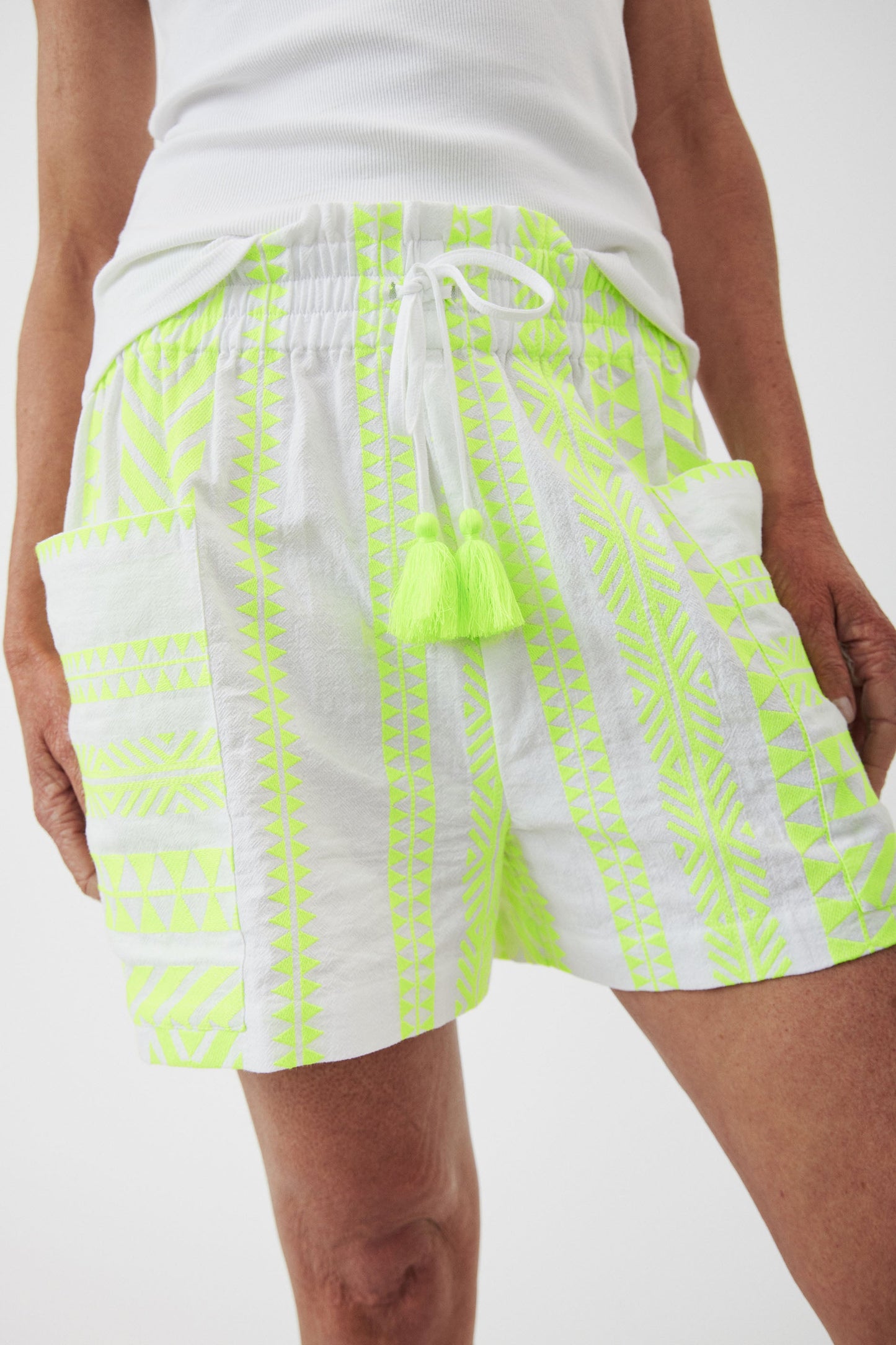 Freya Embroidered Short